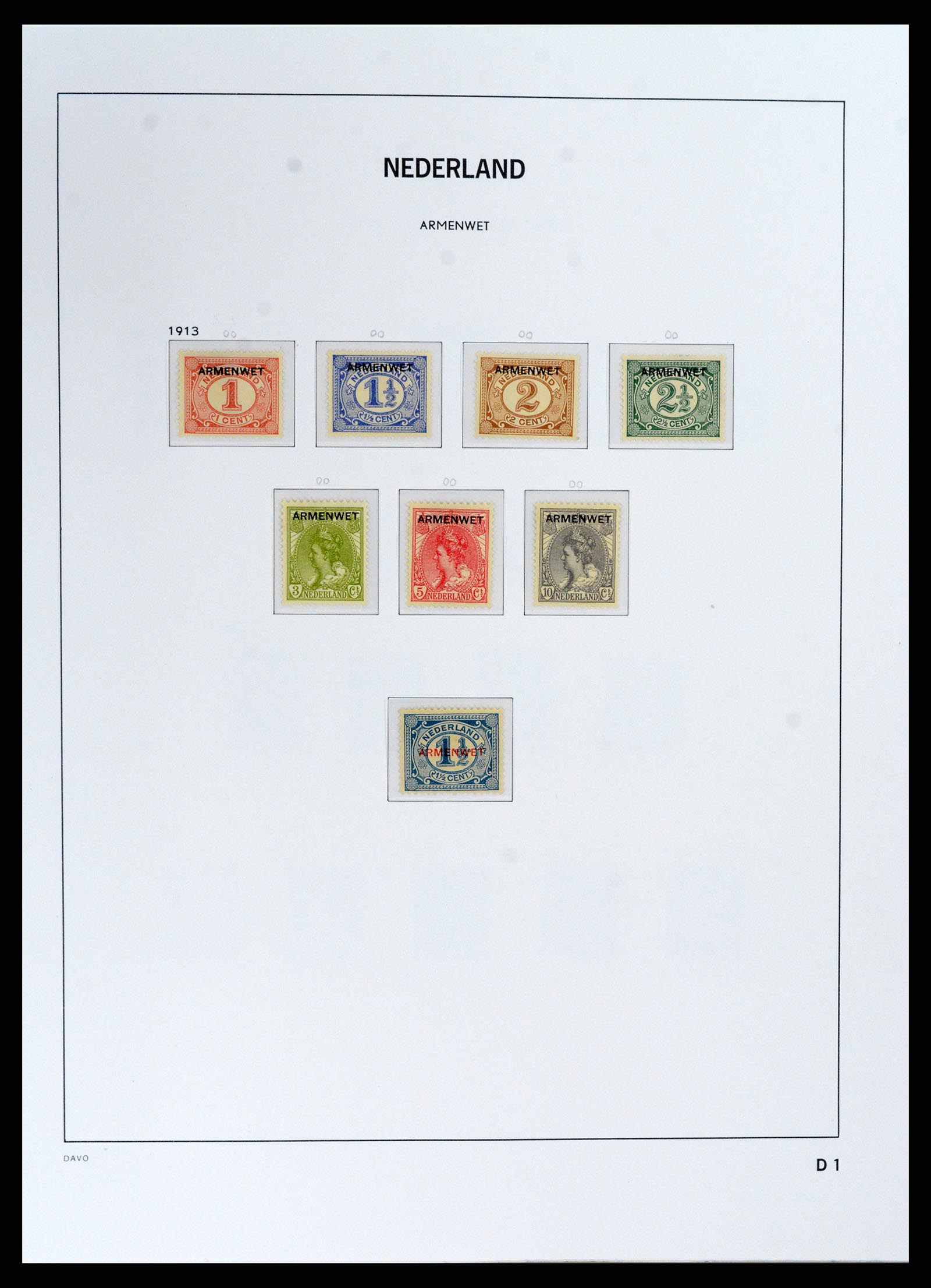37860 054 - Stamp Collection 37860 Netherlands 1852-1980.