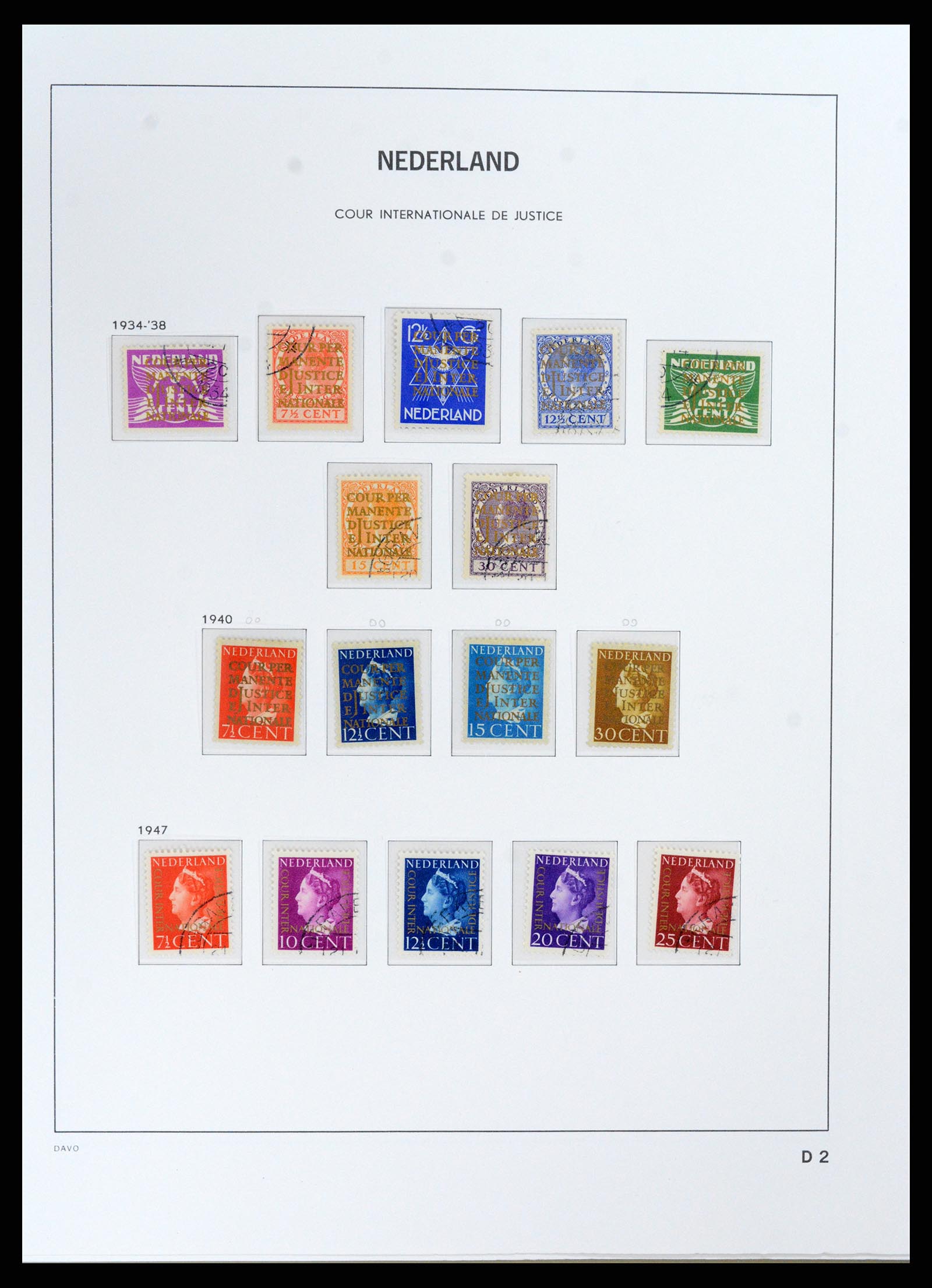 37860 055 - Stamp Collection 37860 Netherlands 1852-1980.