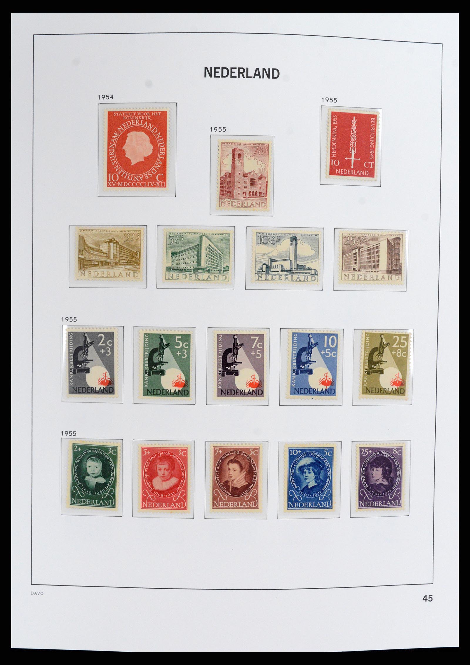 37860 065 - Stamp Collection 37860 Netherlands 1852-1980.
