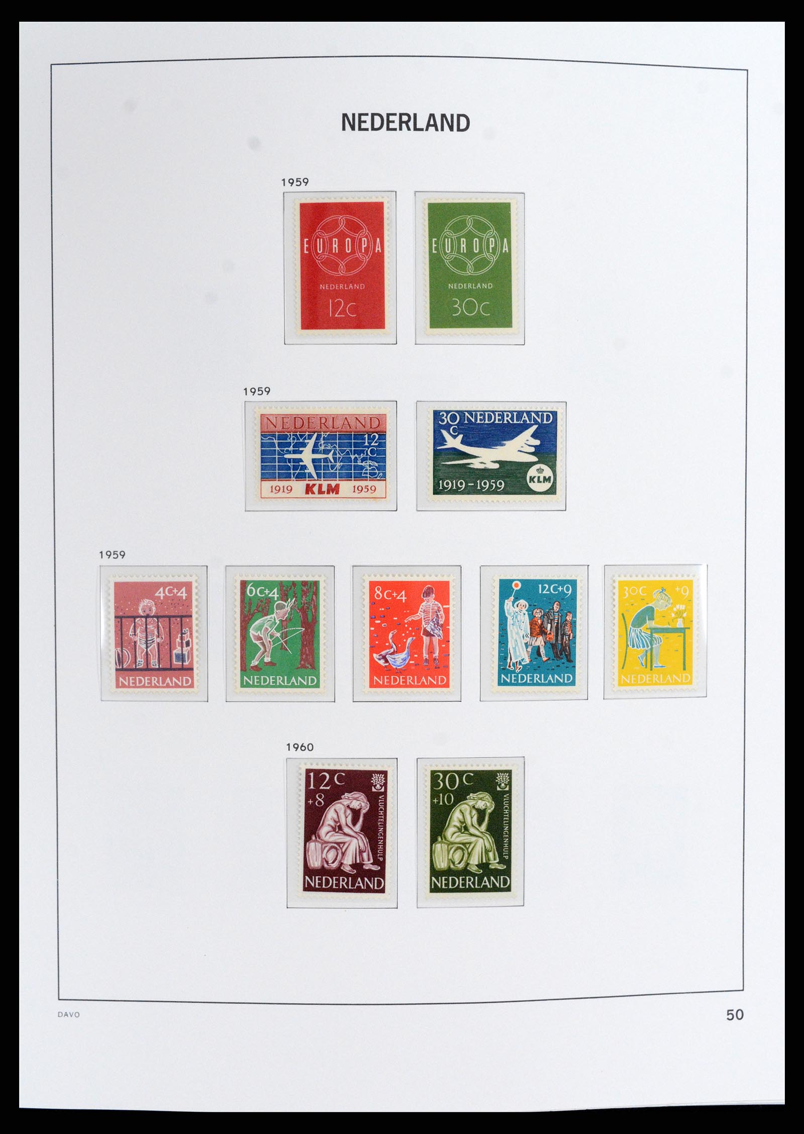 37860 070 - Stamp Collection 37860 Netherlands 1852-1980.