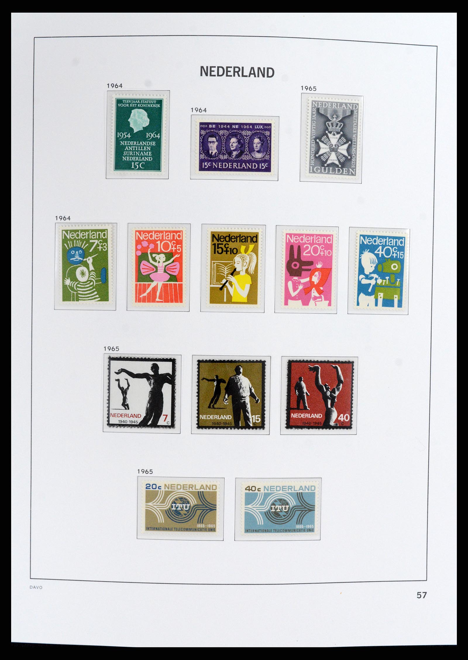 37860 077 - Stamp Collection 37860 Netherlands 1852-1980.