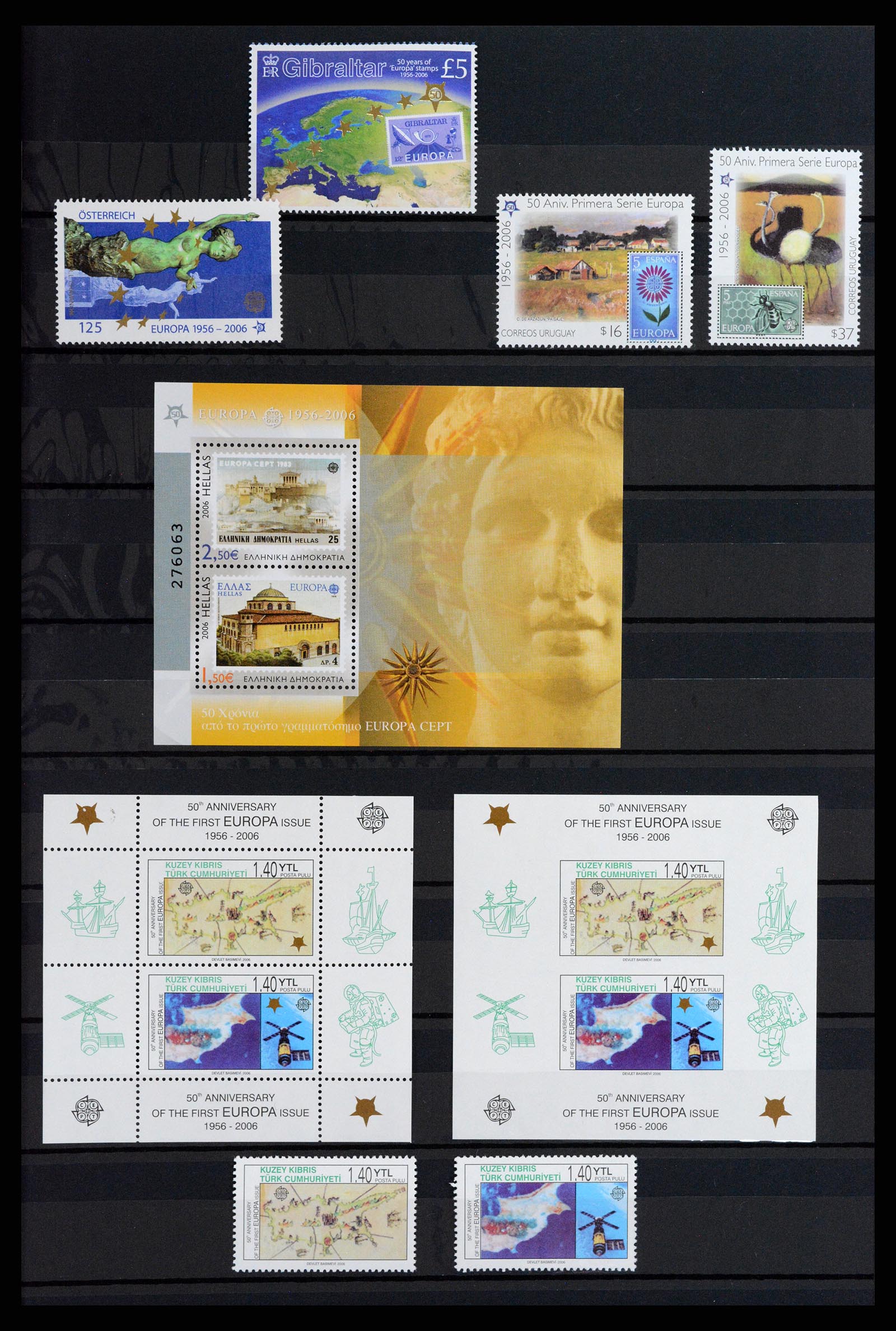 37861 001 - Stamp Collection 37861 Europa CEPT 2006.