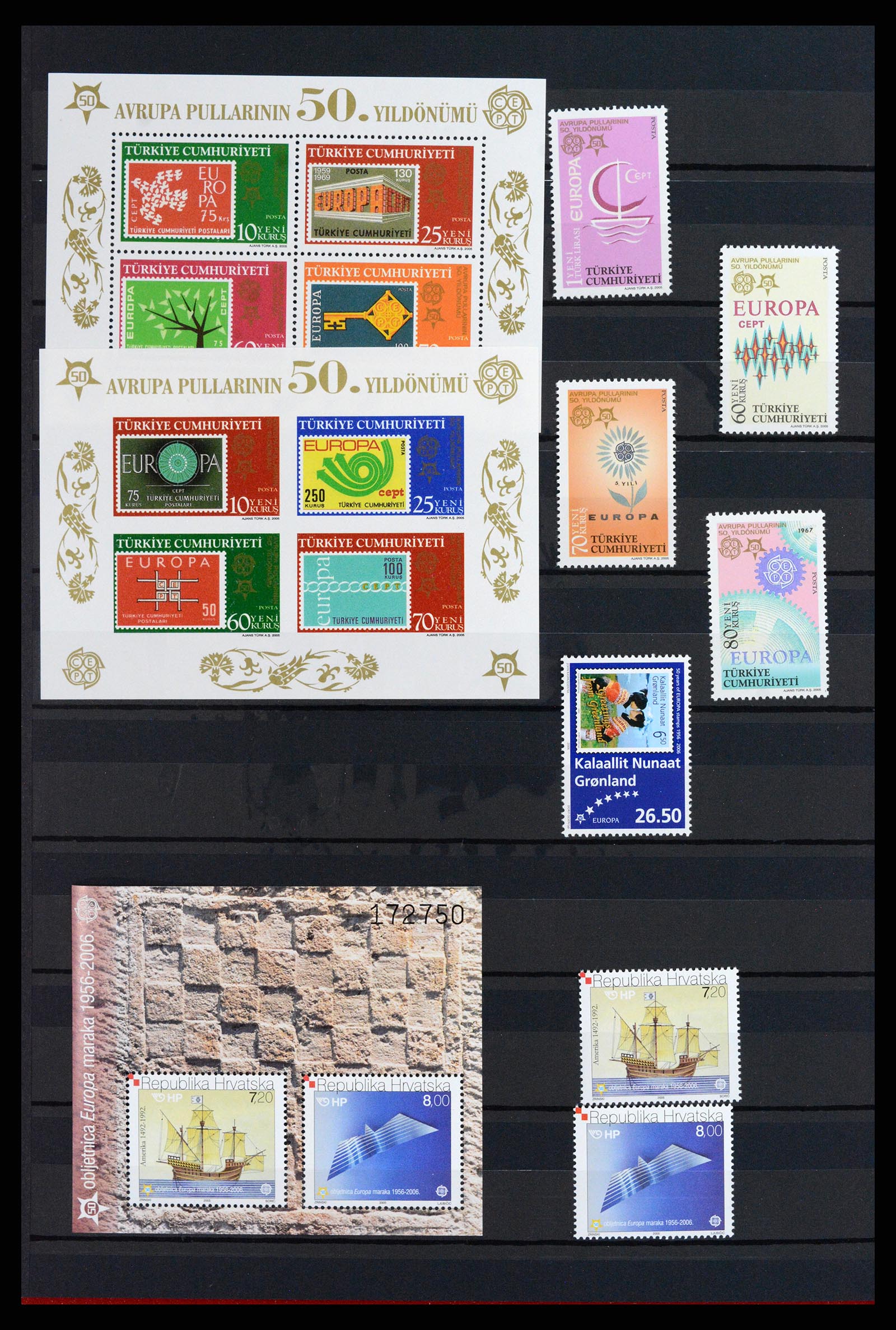 37861 002 - Postzegelverzameling 37861 Europa CEPT 2006.
