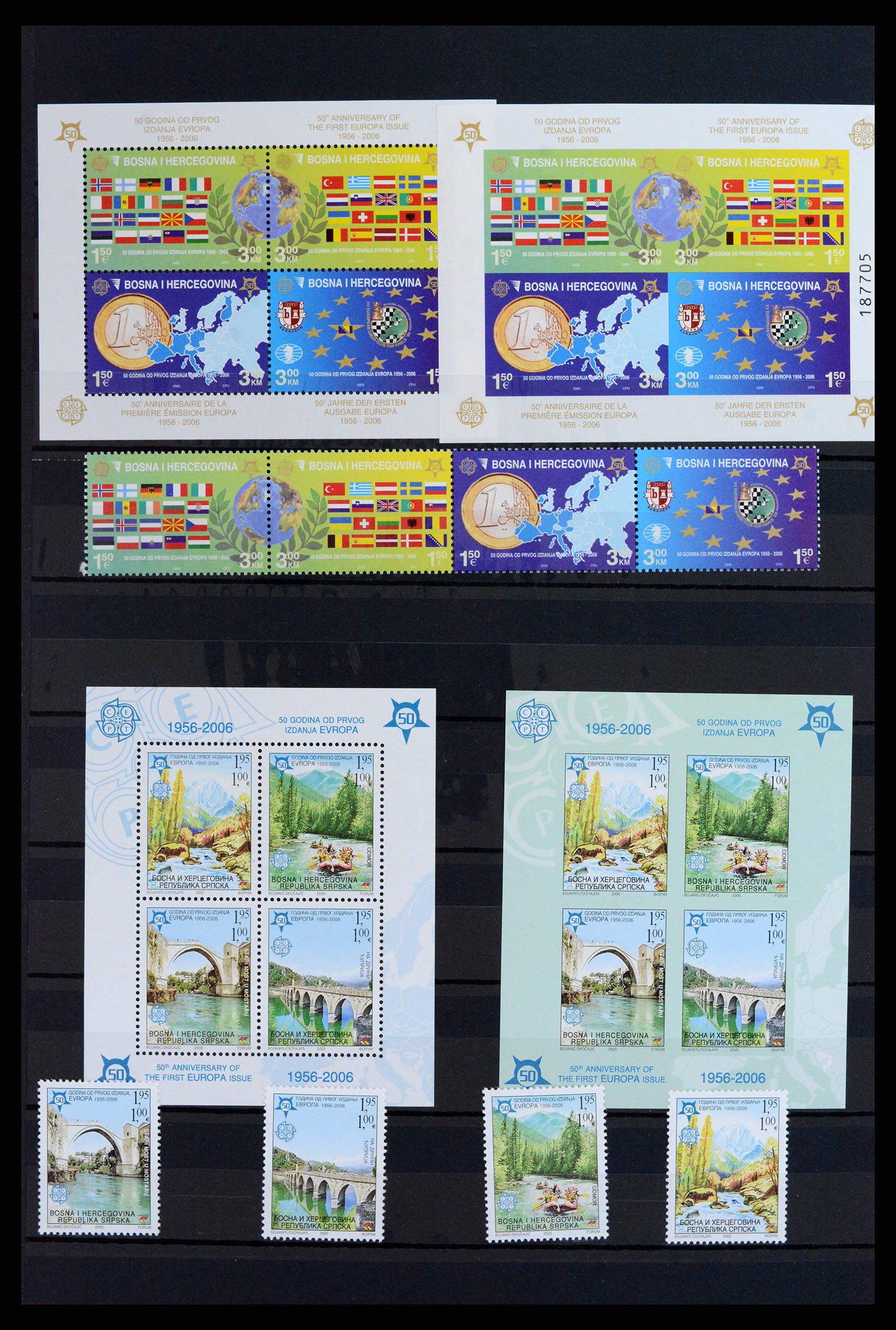 37861 006 - Postzegelverzameling 37861 Europa CEPT 2006.