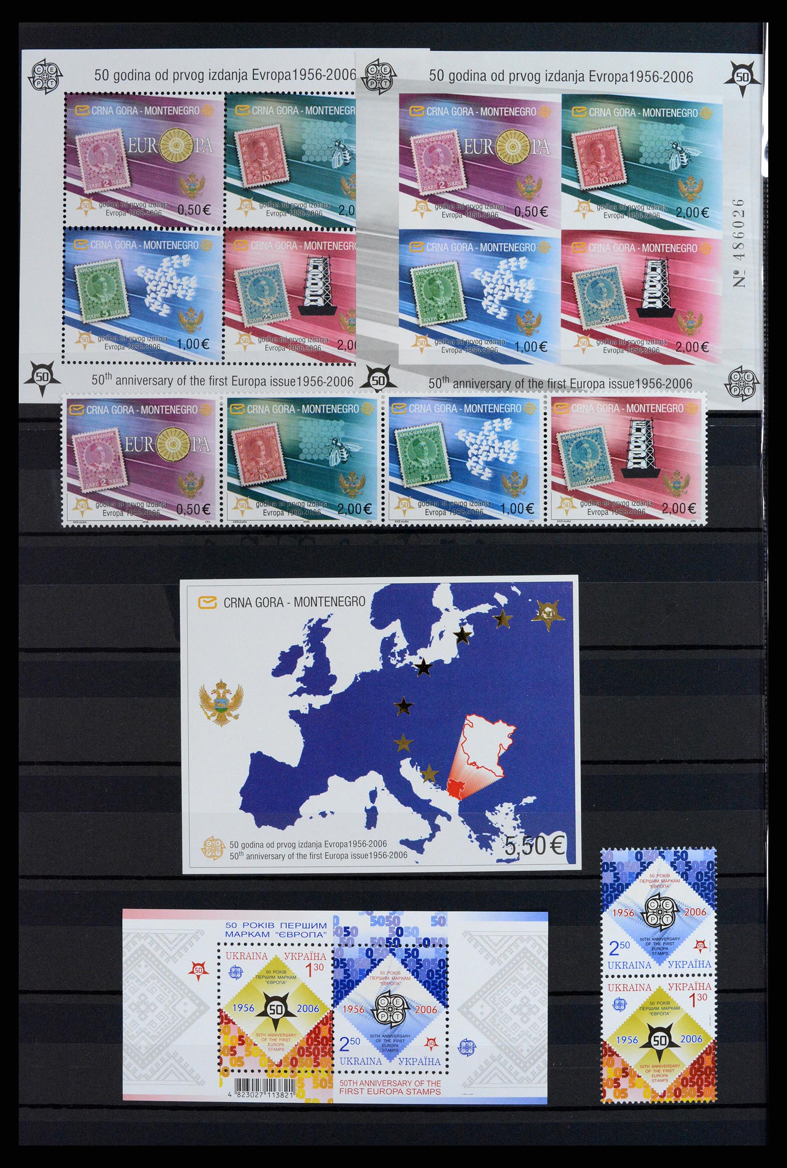 37861 008 - Postzegelverzameling 37861 Europa CEPT 2006.