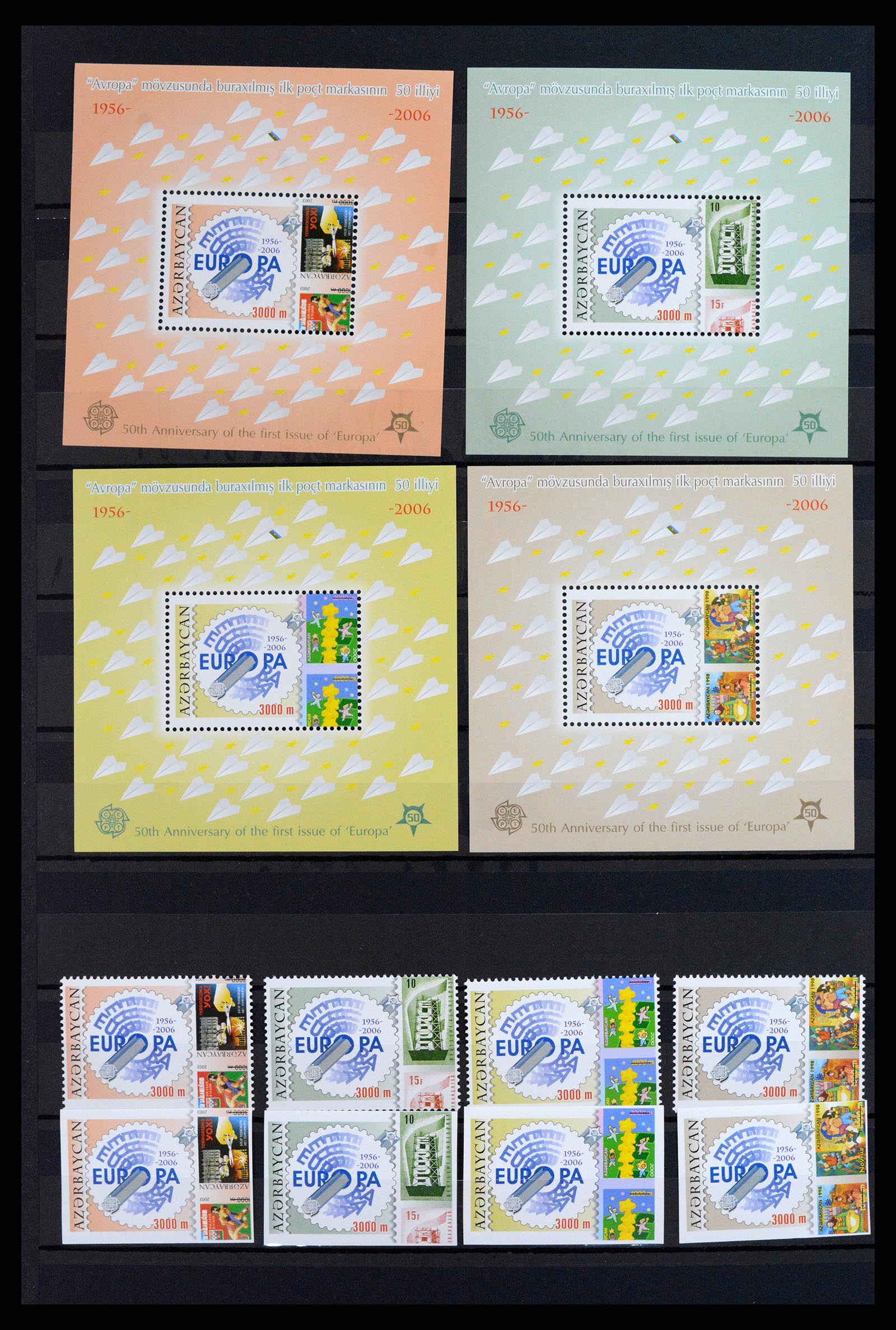 37861 010 - Postzegelverzameling 37861 Europa CEPT 2006.