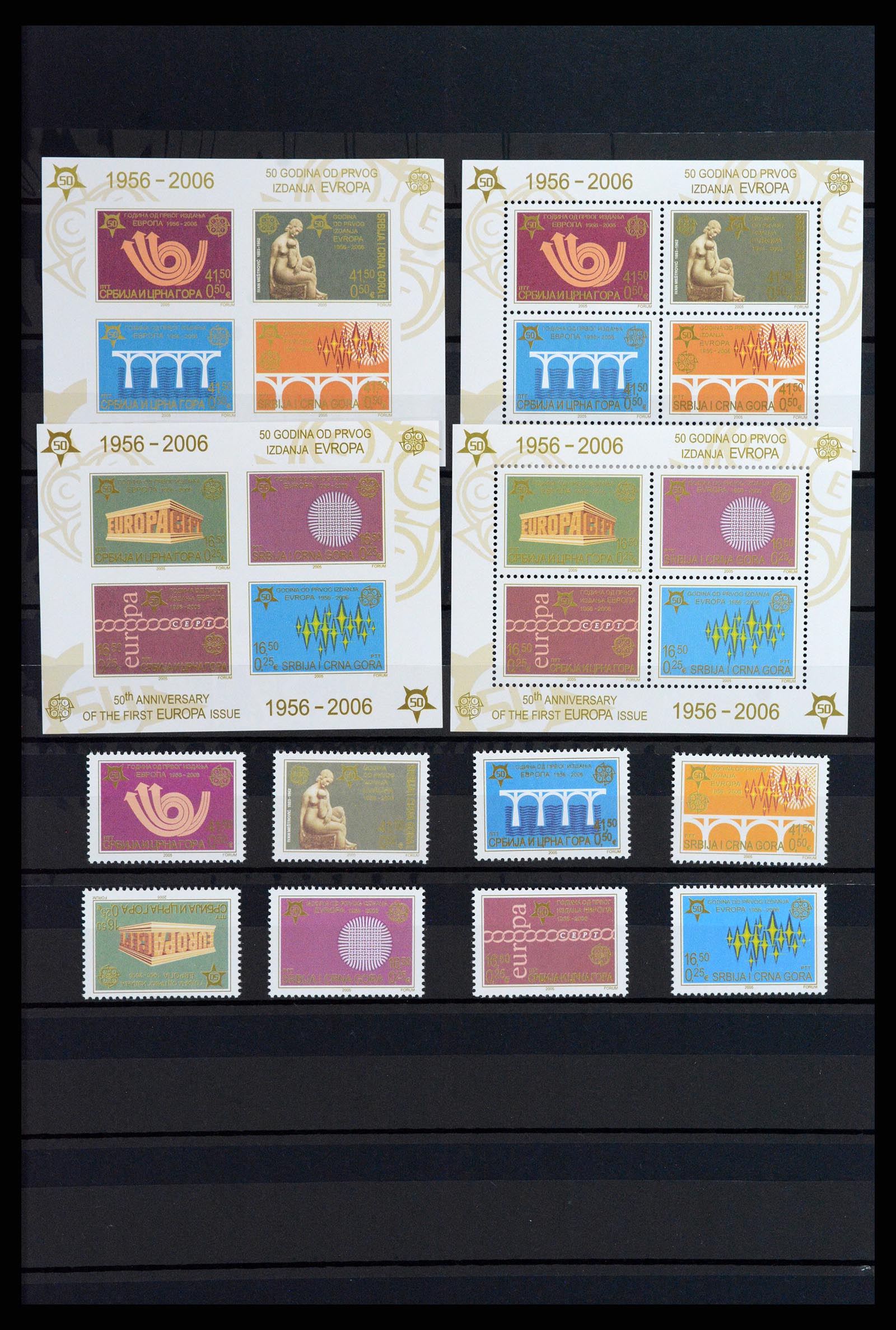 37861 013 - Stamp Collection 37861 Europa CEPT 2006.