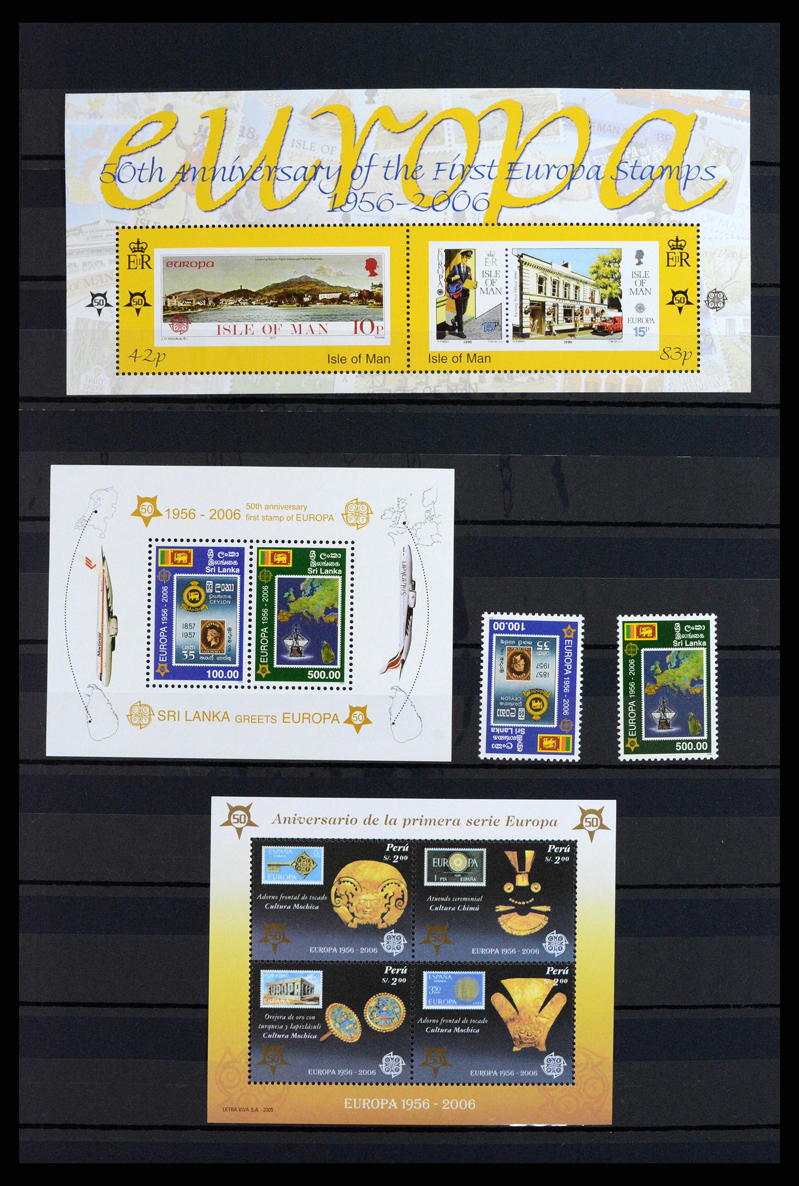 37861 014 - Postzegelverzameling 37861 Europa CEPT 2006.
