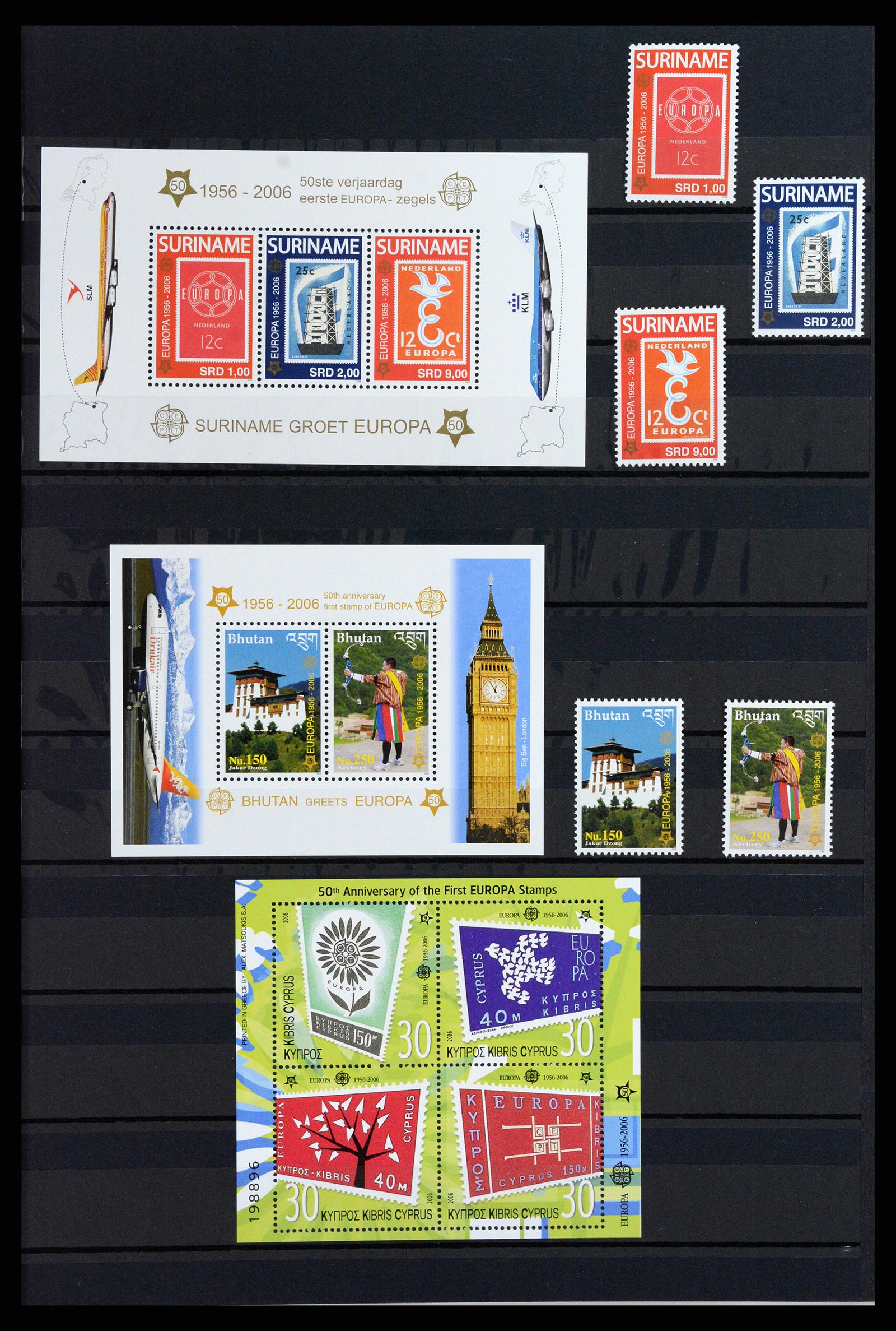 37861 015 - Postzegelverzameling 37861 Europa CEPT 2006.