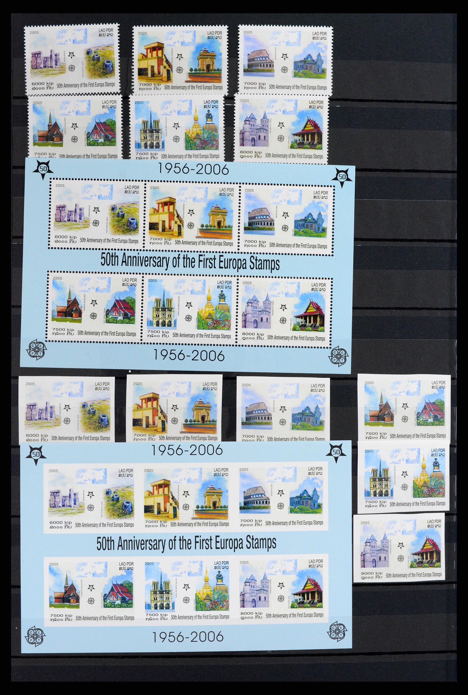 37861 016 - Postzegelverzameling 37861 Europa CEPT 2006.