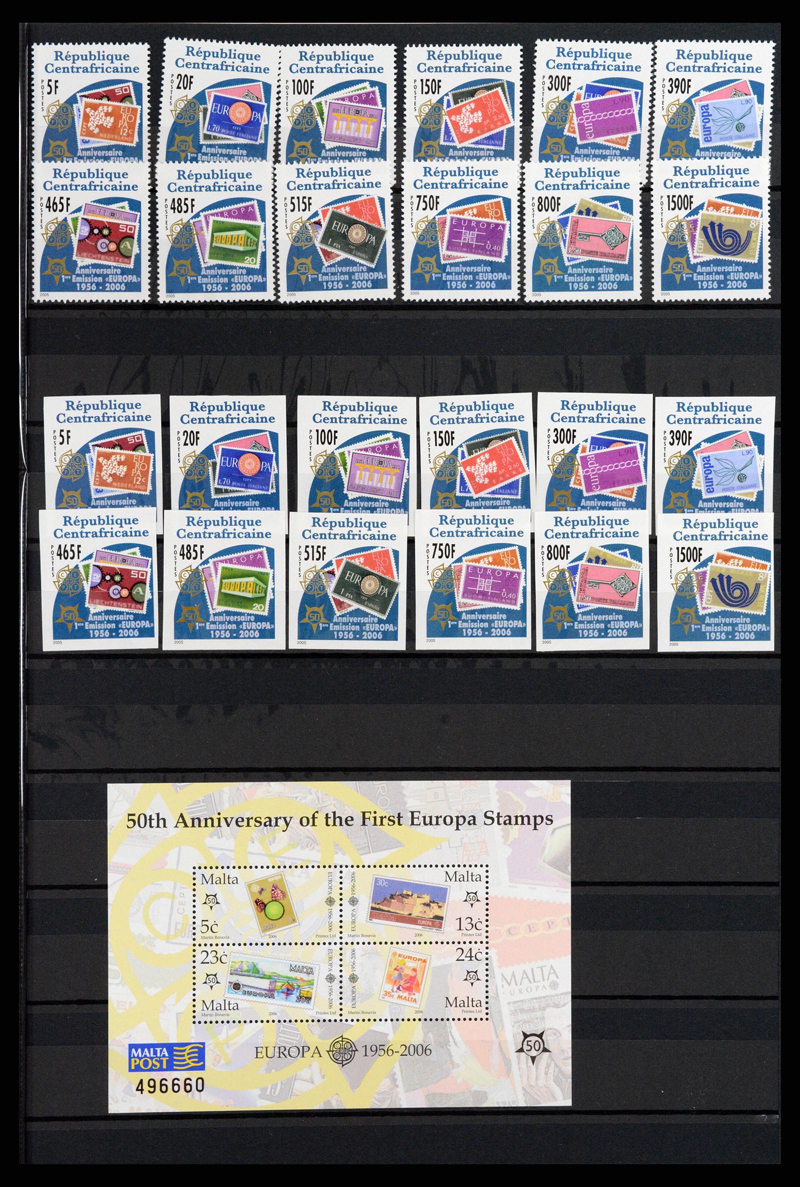 37861 021 - Postzegelverzameling 37861 Europa CEPT 2006.