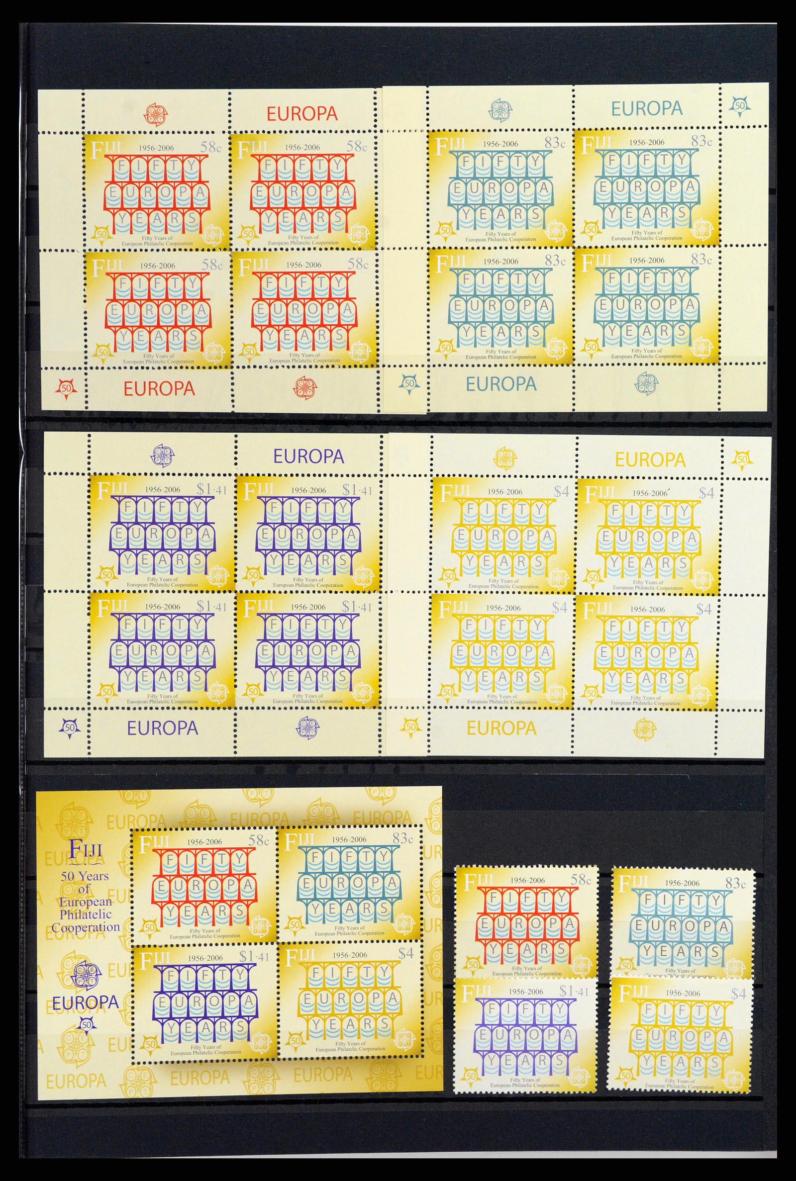 37861 027 - Postzegelverzameling 37861 Europa CEPT 2006.