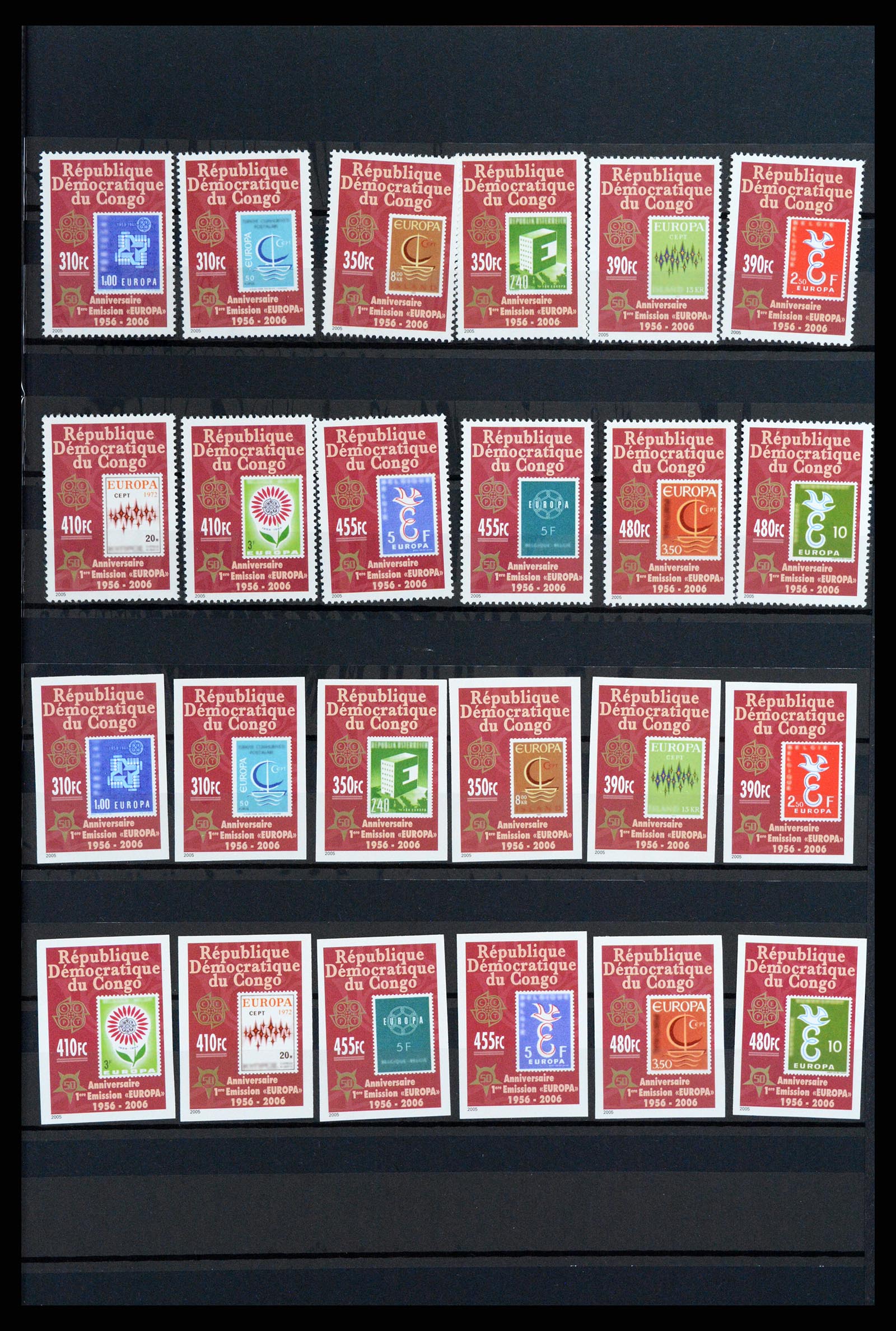 37861 035 - Postzegelverzameling 37861 Europa CEPT 2006.