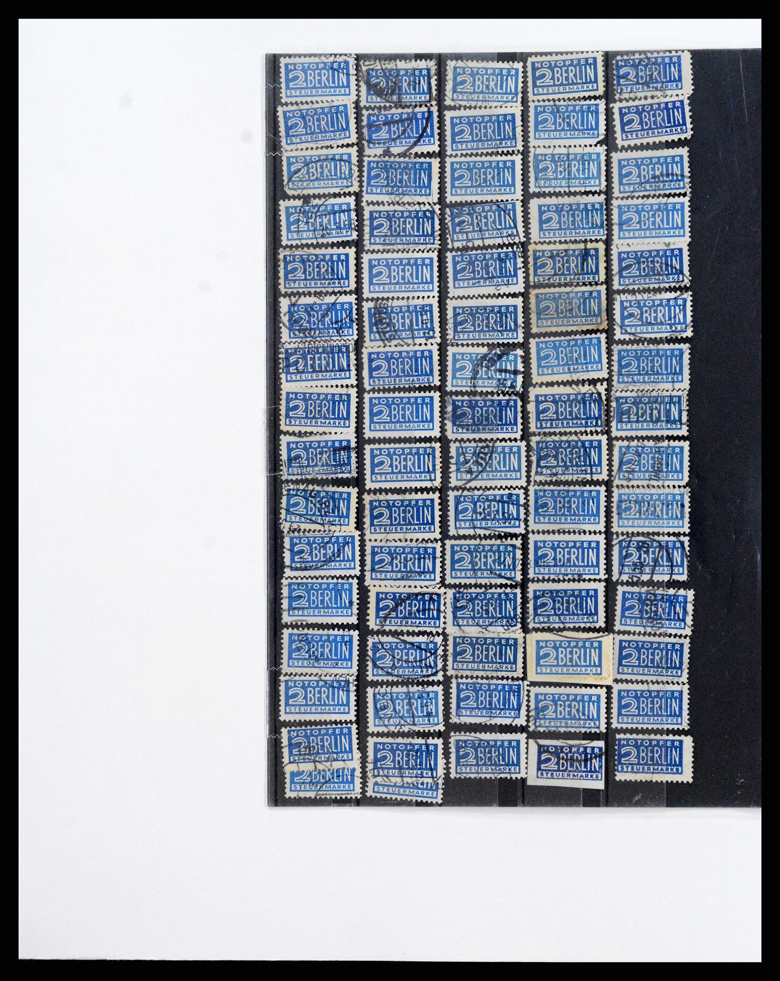 37866 012 - Postzegelverzameling 37866 Duitse Zones 1945-1948.