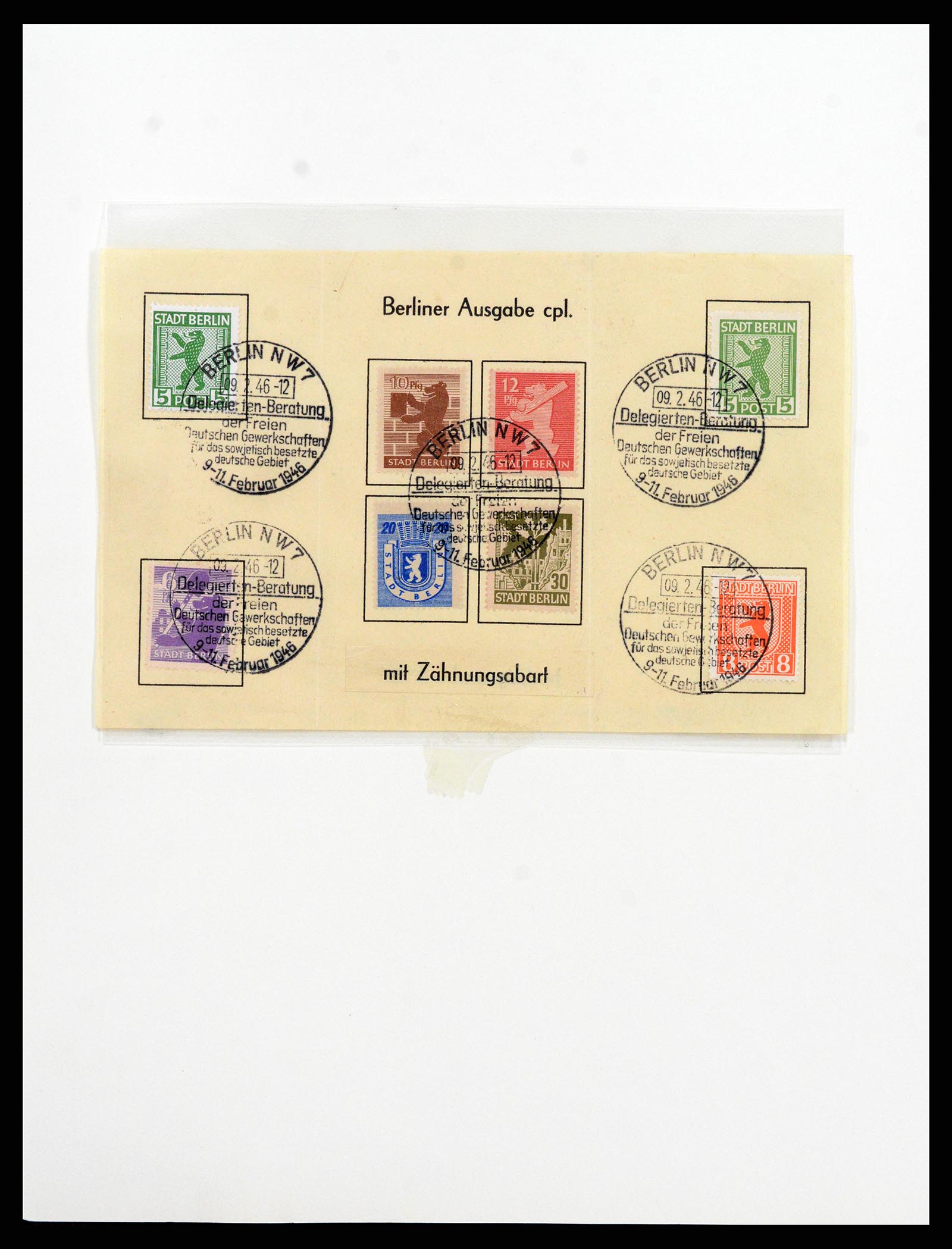 37866 021 - Stamp Collection 37866 German Zones 1945-1948.