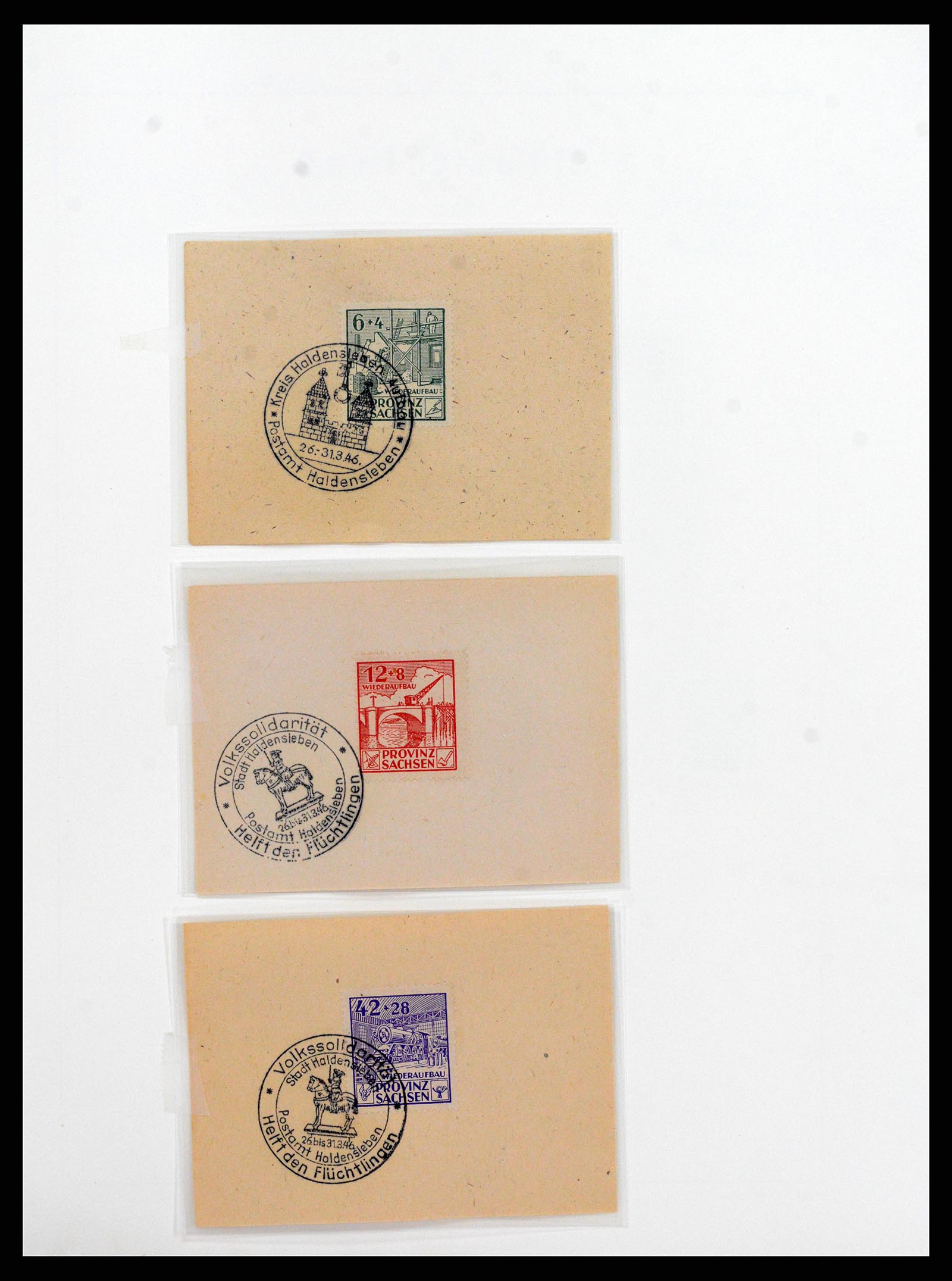 37866 032 - Stamp Collection 37866 German Zones 1945-1948.