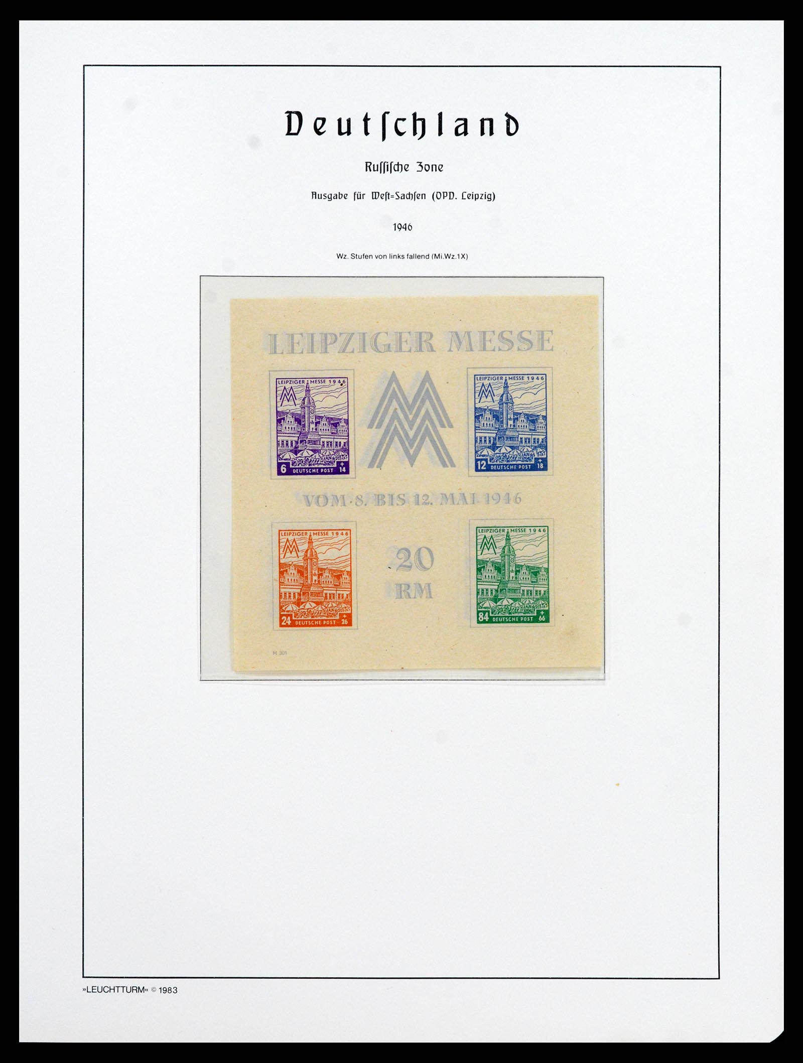 37866 045 - Stamp Collection 37866 German Zones 1945-1948.