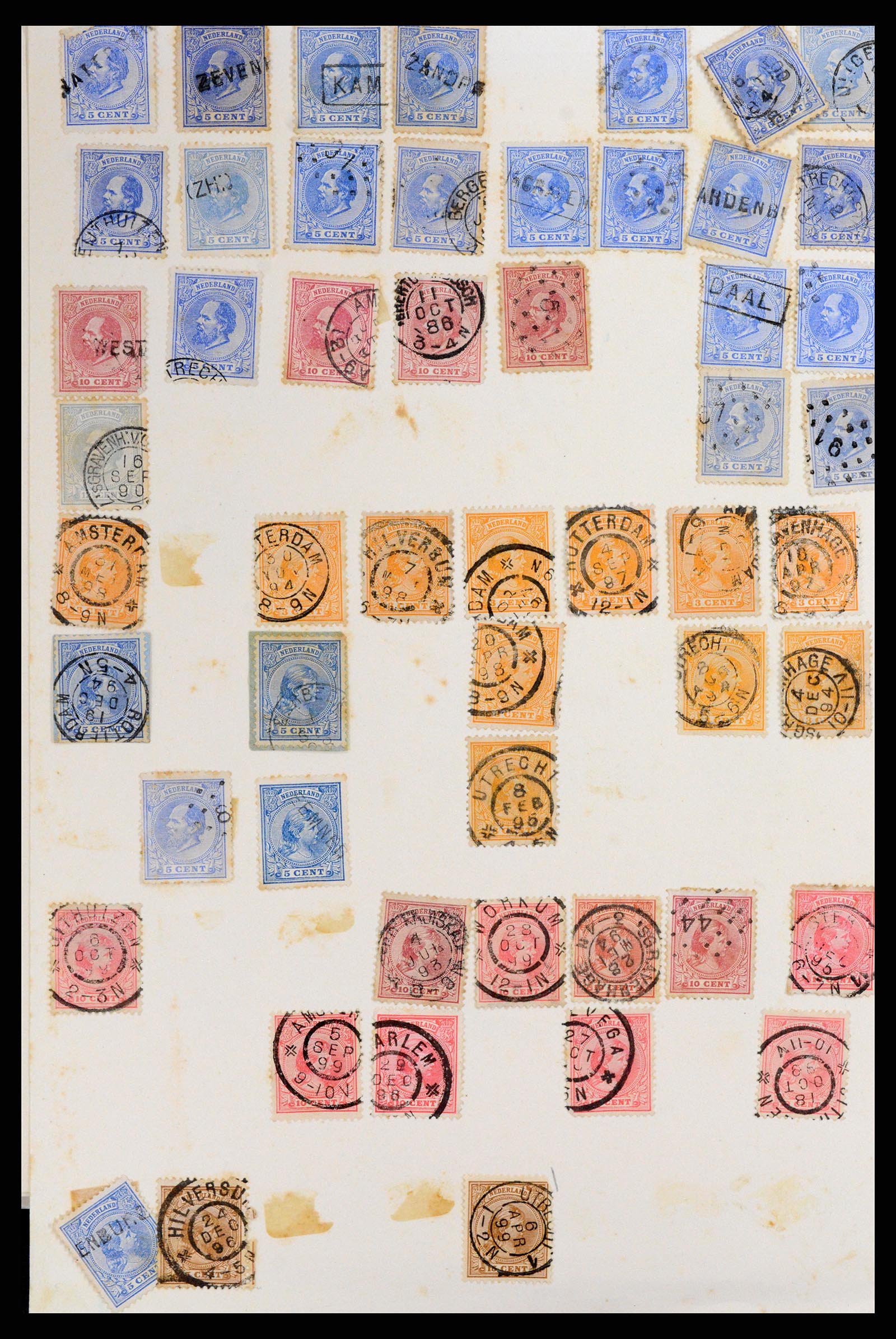 37868 002 - Postzegelverzameling 37868 Nederland en overzeese gebiedsdelen 1864-1