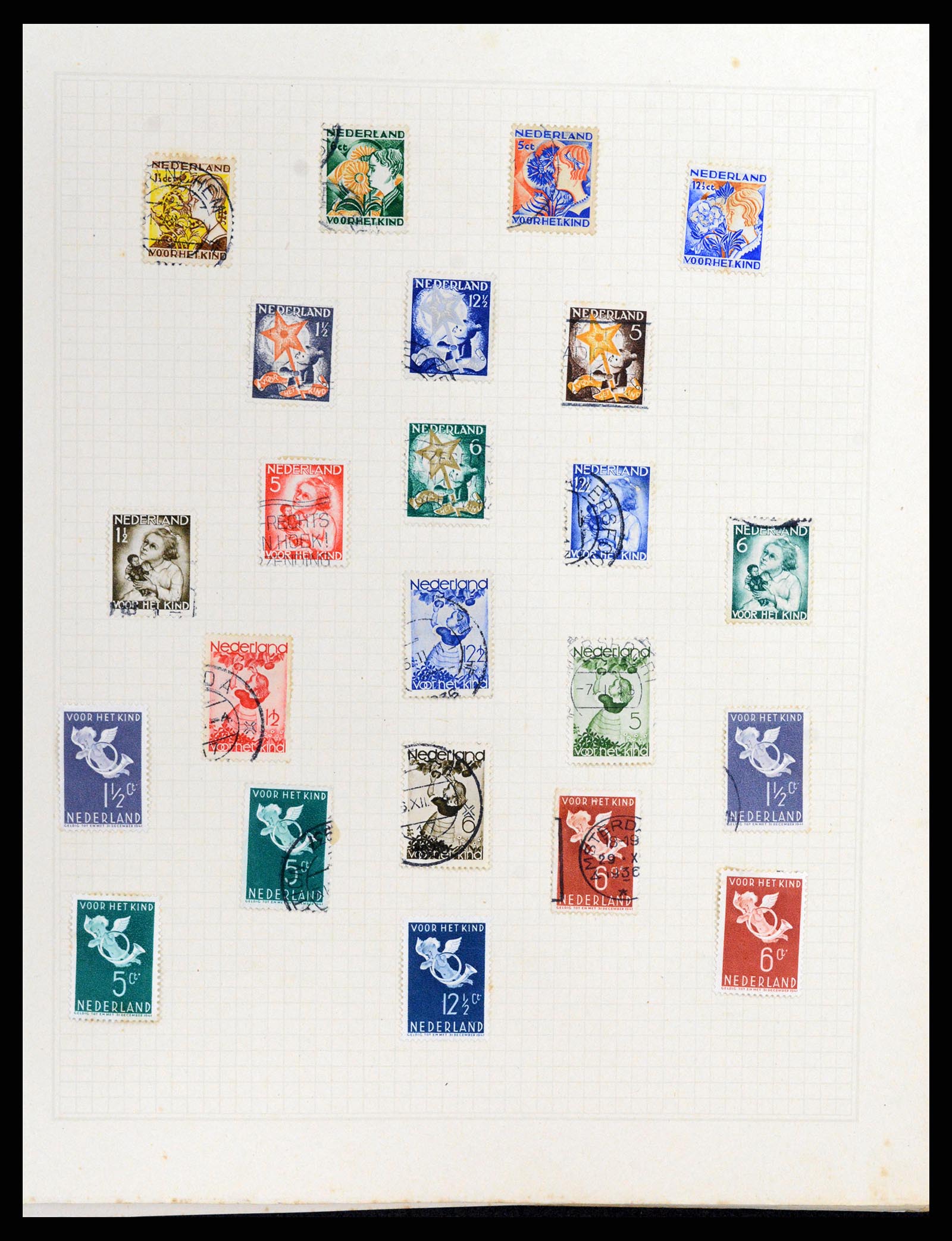 37868 017 - Postzegelverzameling 37868 Nederland en overzeese gebiedsdelen 1864-1