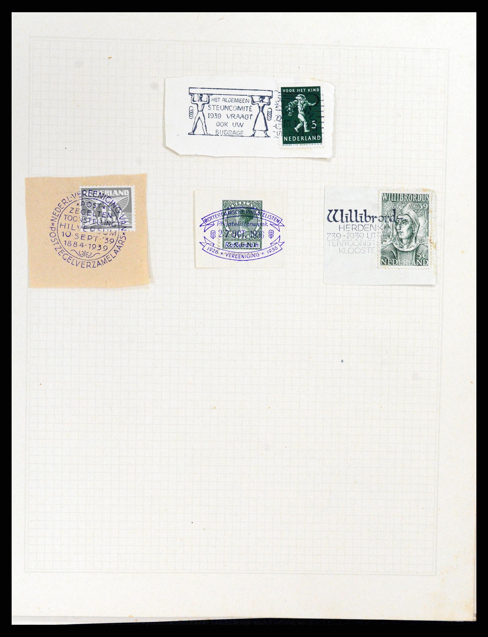 37868 024 - Stamp Collection 37868 Netherlands and territories 1864-1950.