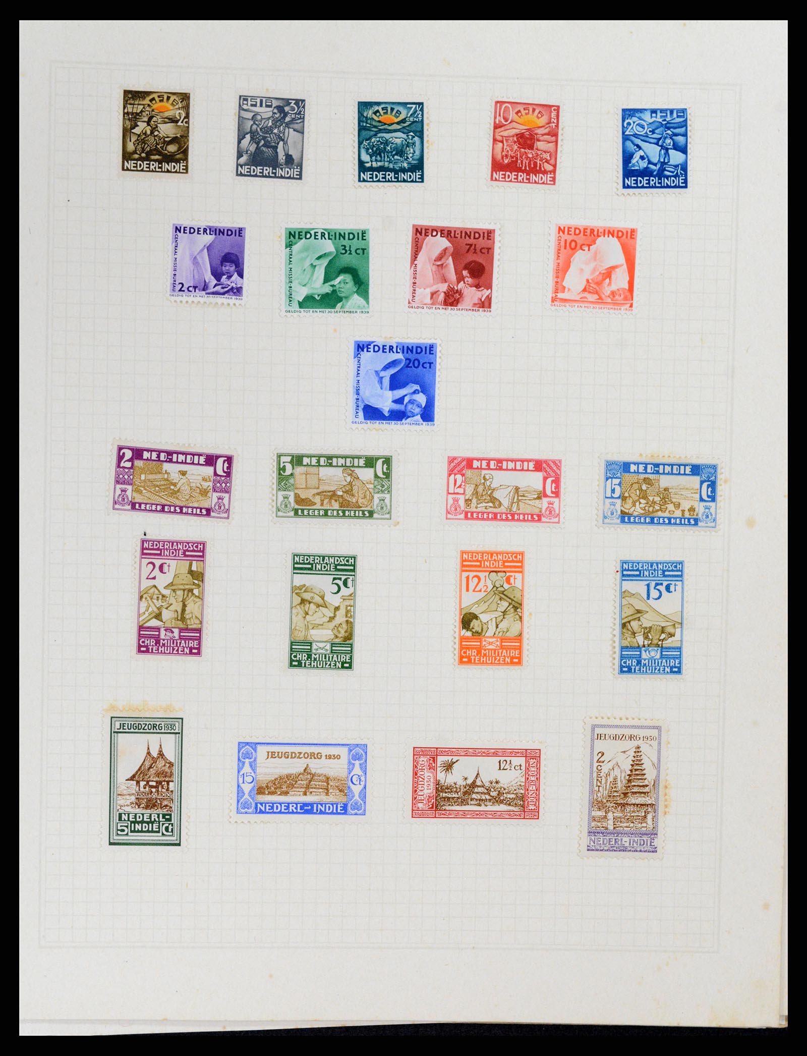 37868 030 - Stamp Collection 37868 Netherlands and territories 1864-1950.