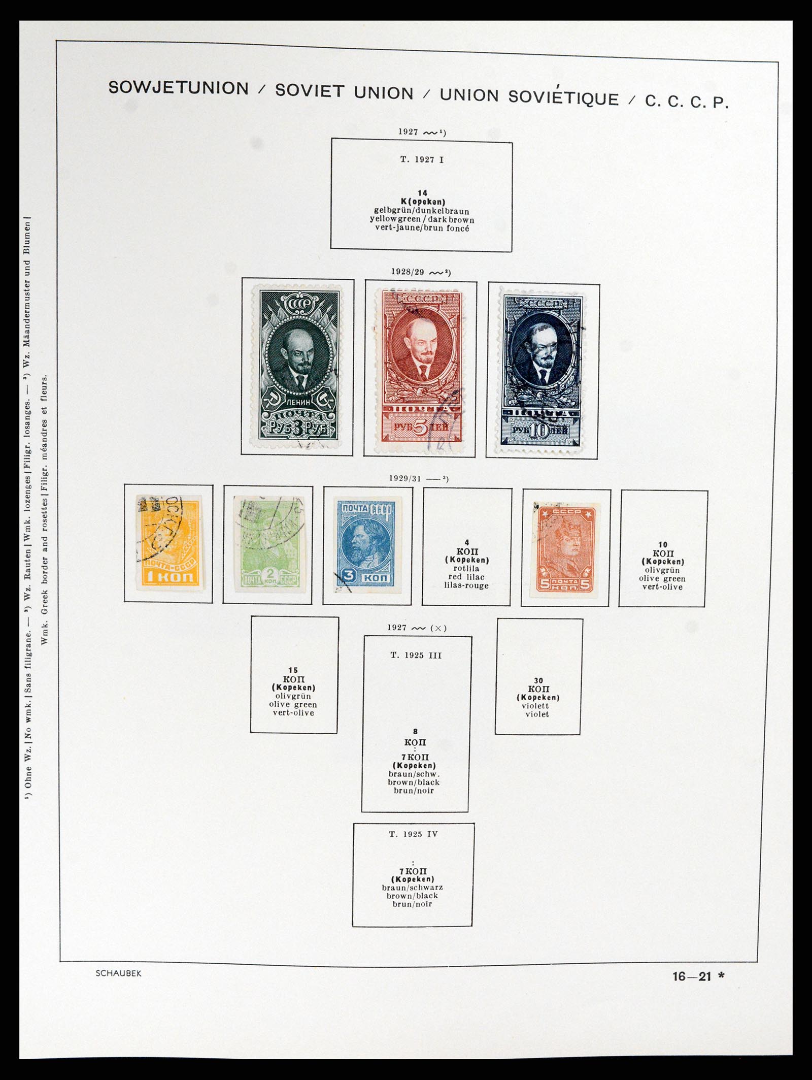 37869 040 - Postzegelverzameling 37869 Rusland 1858-1964.
