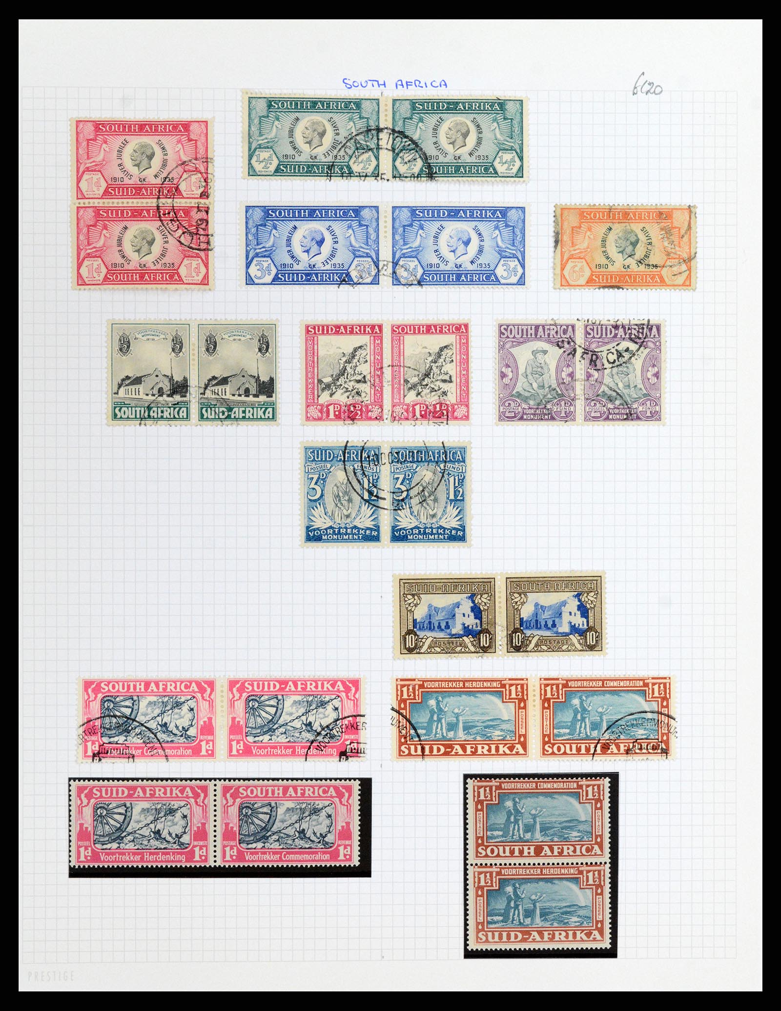 37877 004 - Stamp Collection 37877 Zuid Afrika 1910-2000.