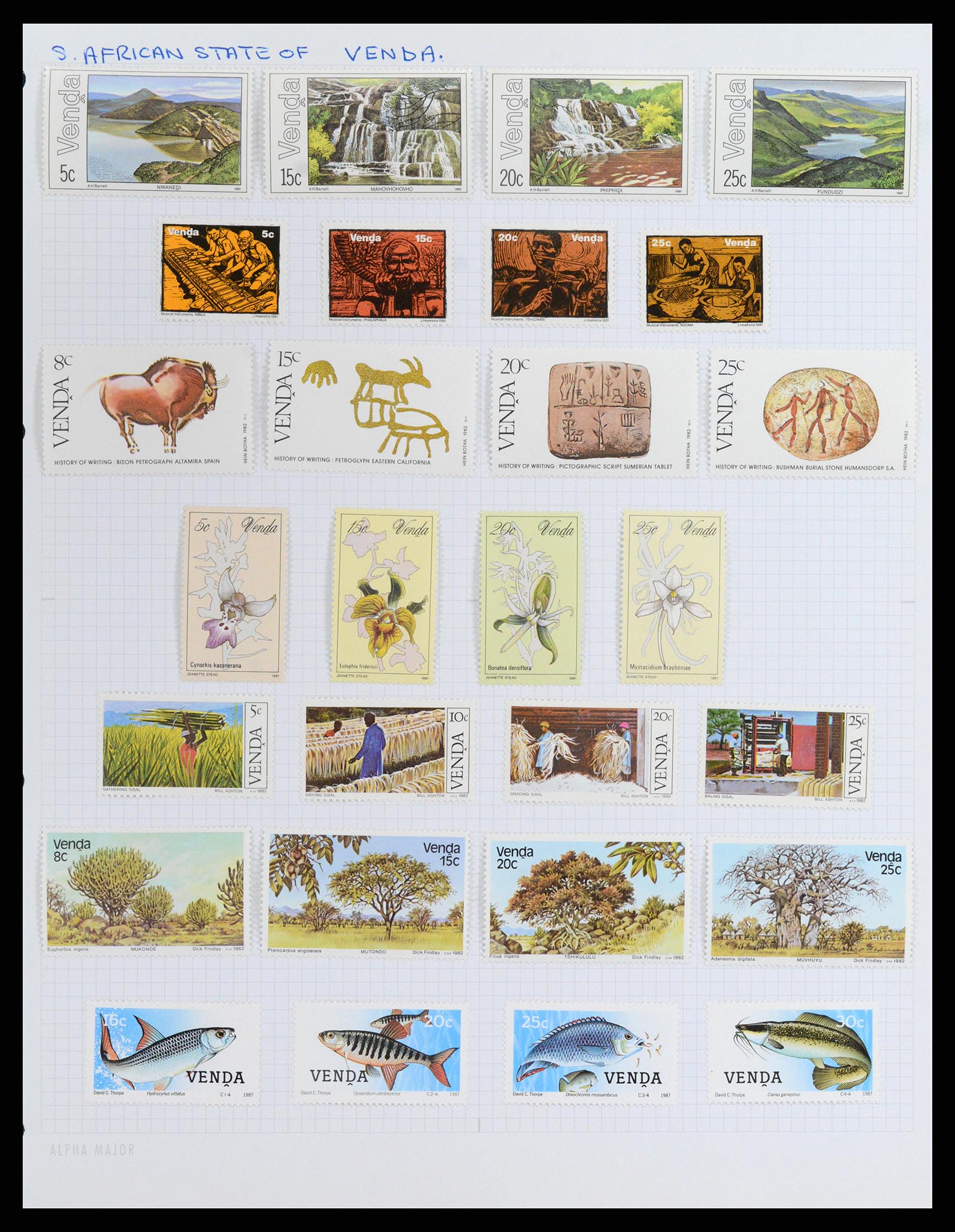 37877 080 - Stamp Collection 37877 Zuid Afrika 1910-2000.
