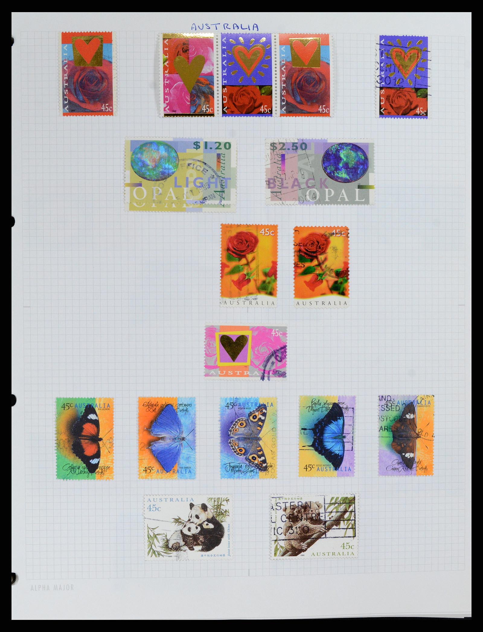 37883 018 - Postzegelverzameling 37883 Australië 1913-2015.