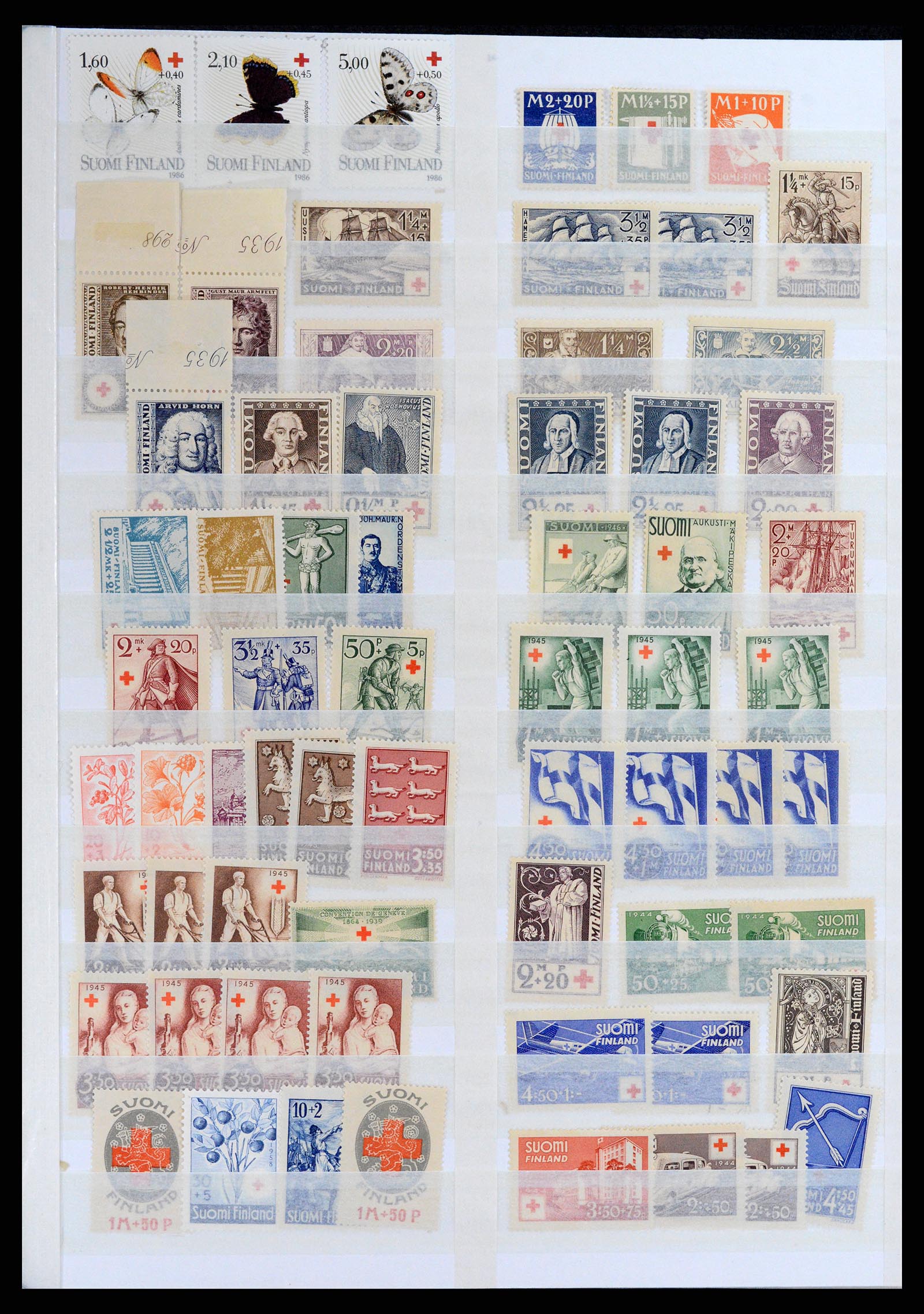 37885 002 - Postzegelverzameling 37885 Motief Rode Kruis 1906-2000.