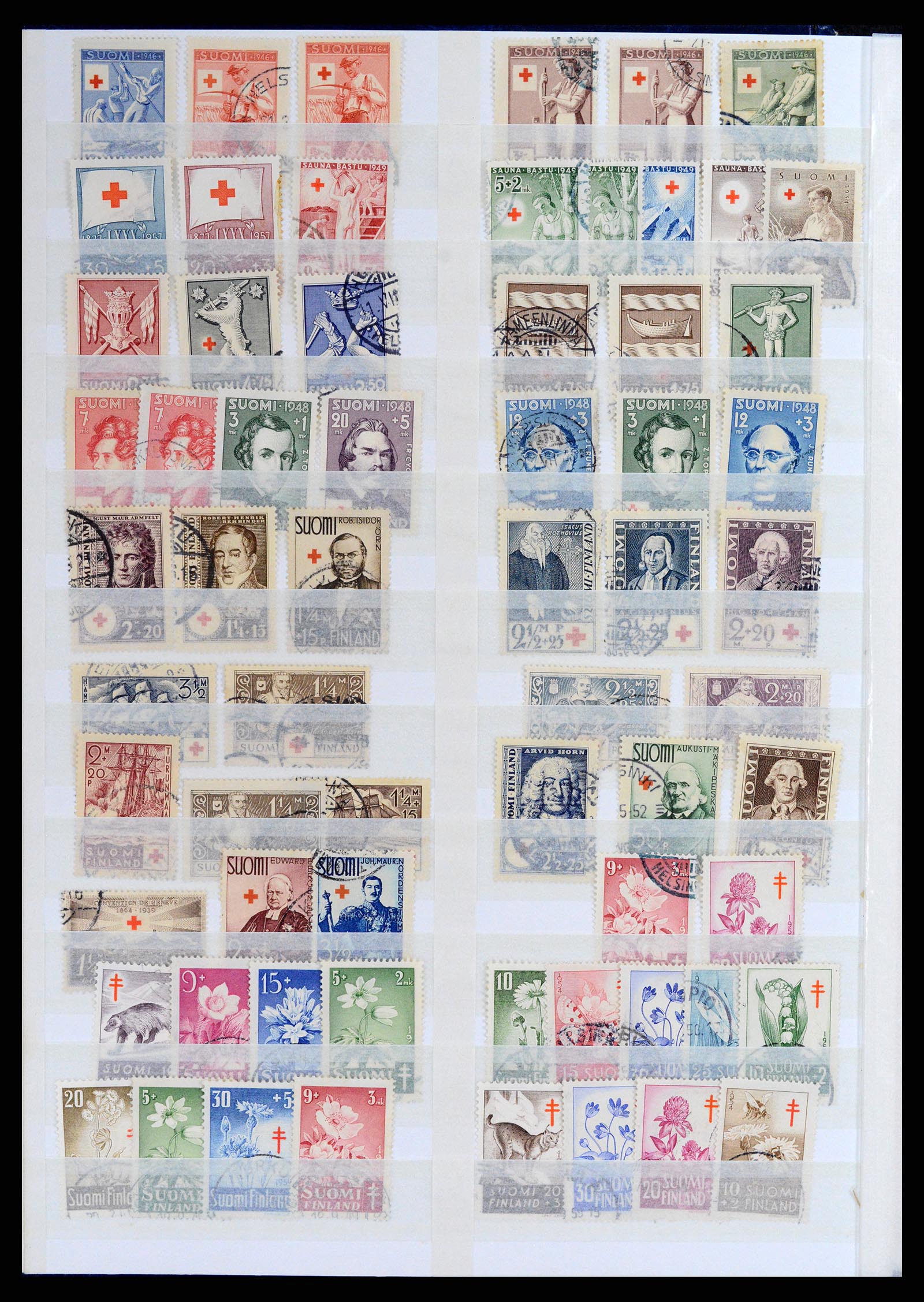 37885 003 - Postzegelverzameling 37885 Motief Rode Kruis 1906-2000.