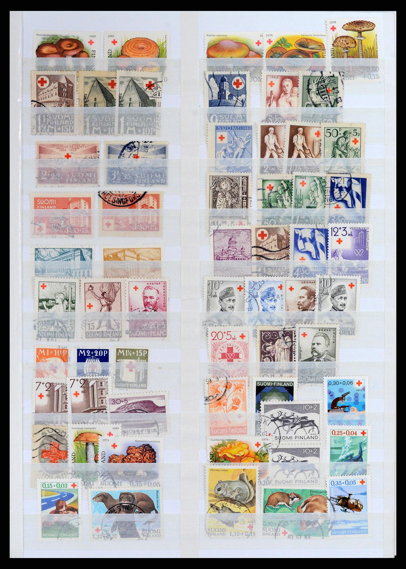 37885 004 - Postzegelverzameling 37885 Motief Rode Kruis 1906-2000.