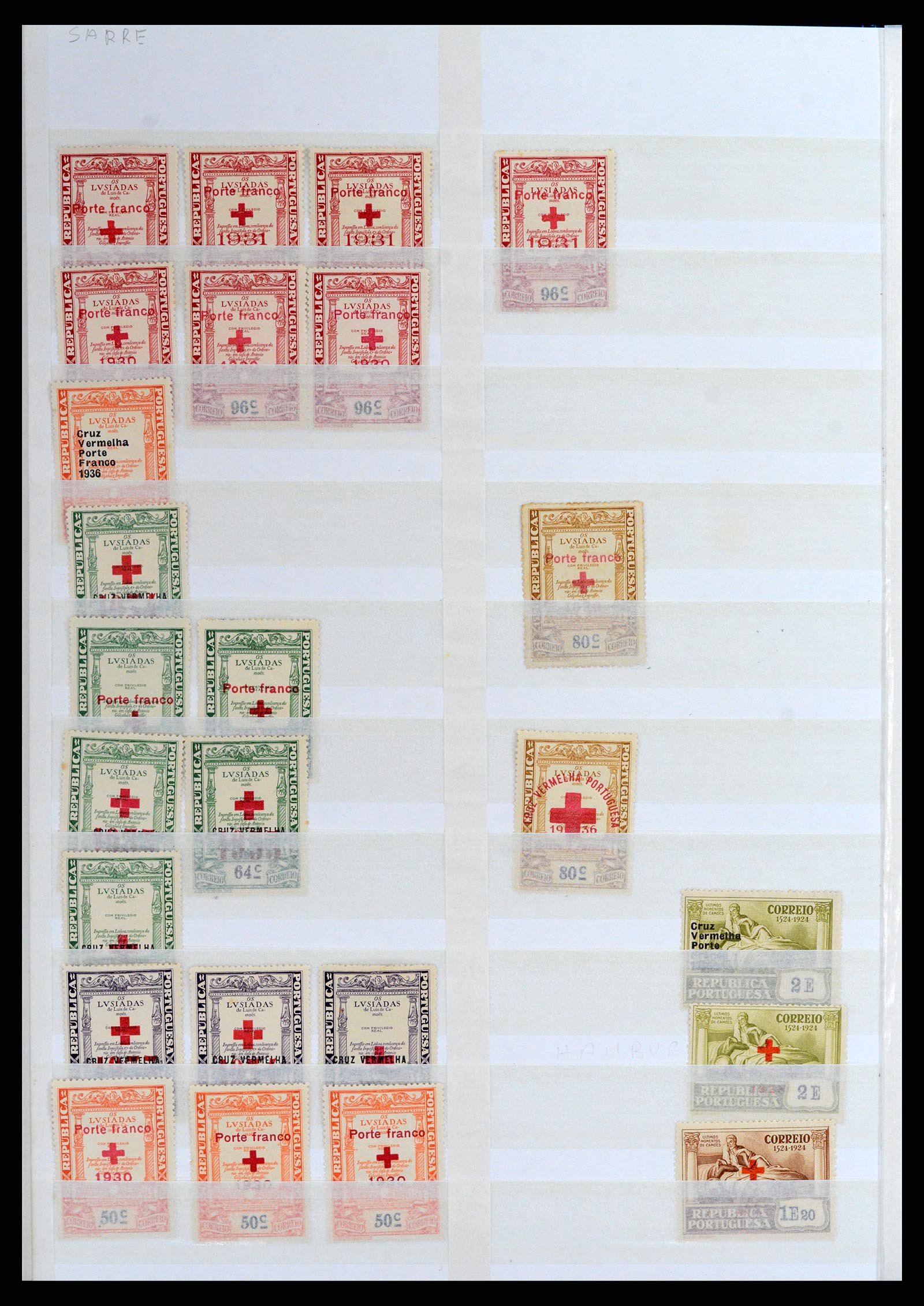 37885 011 - Stamp Collection 37885 Theme Red Cross 1906-2000.