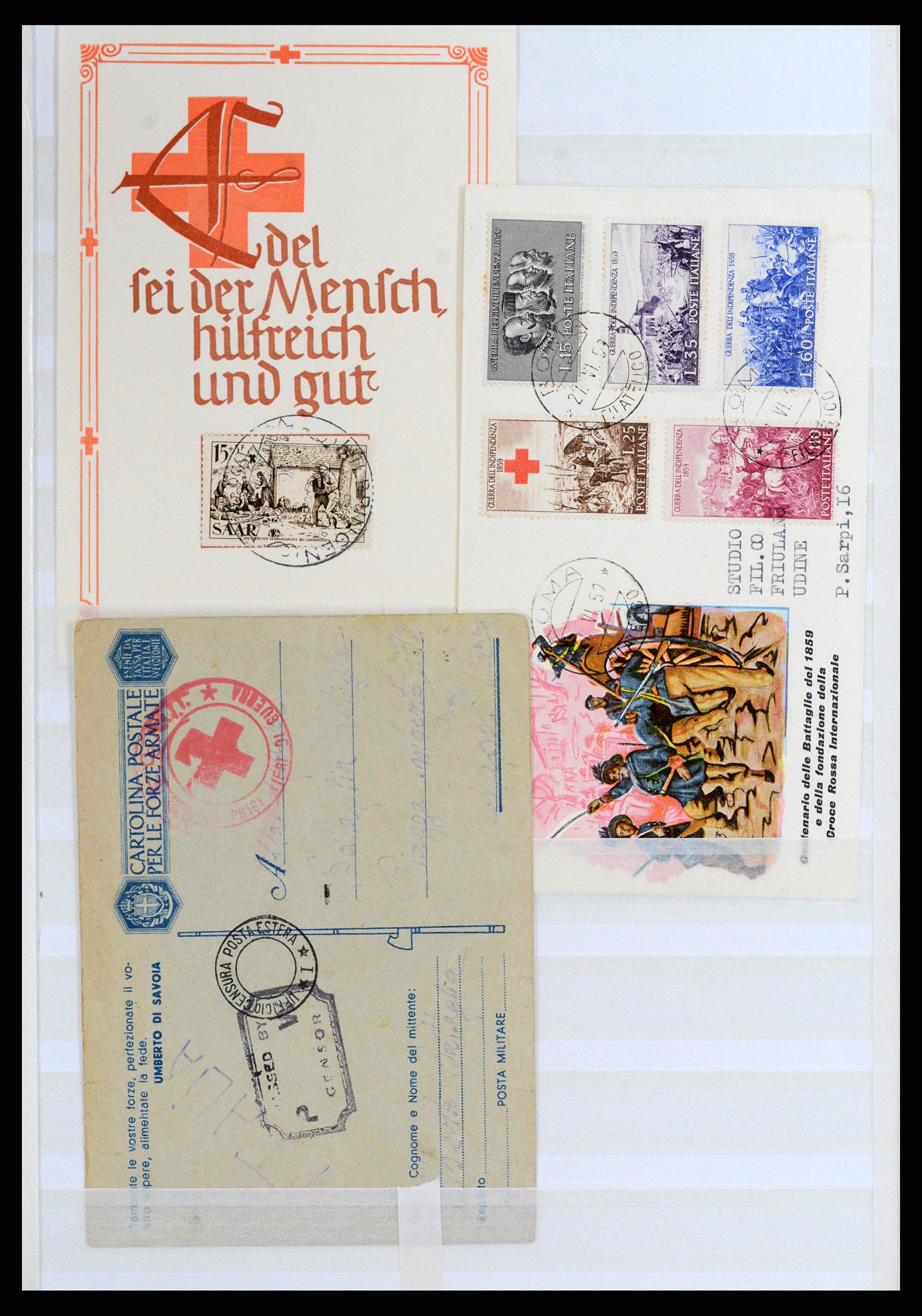 37885 046 - Postzegelverzameling 37885 Motief Rode Kruis 1906-2000.
