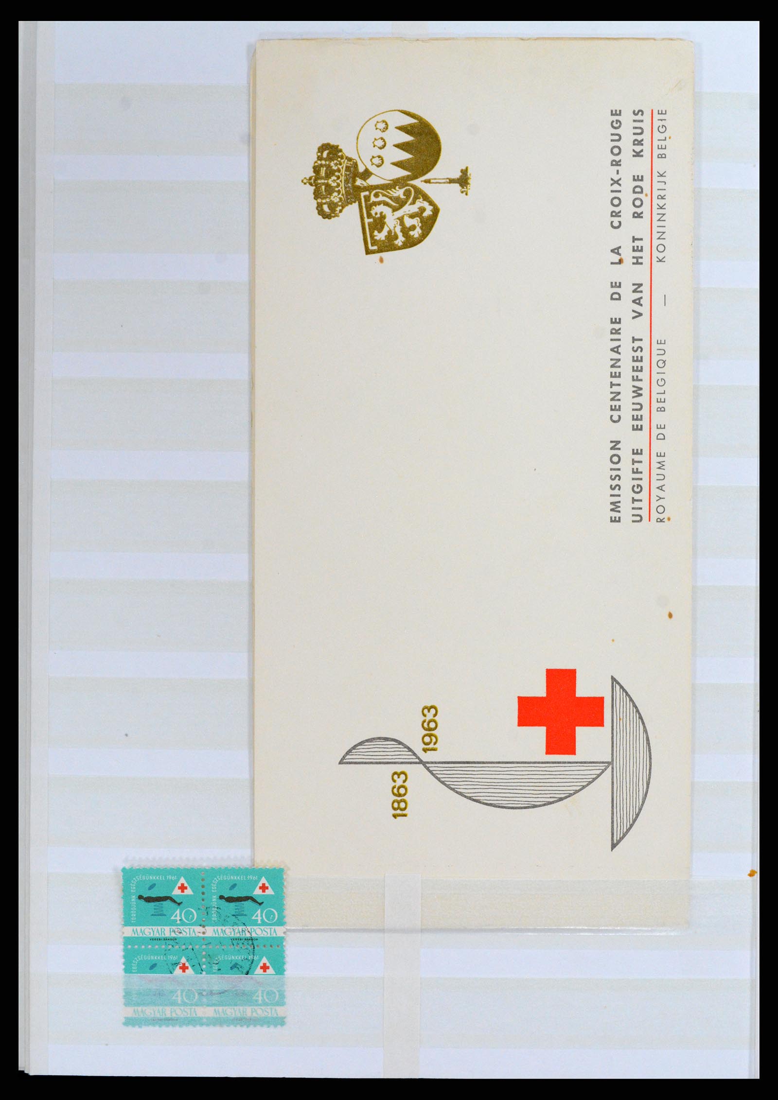 37885 049 - Postzegelverzameling 37885 Motief Rode Kruis 1906-2000.