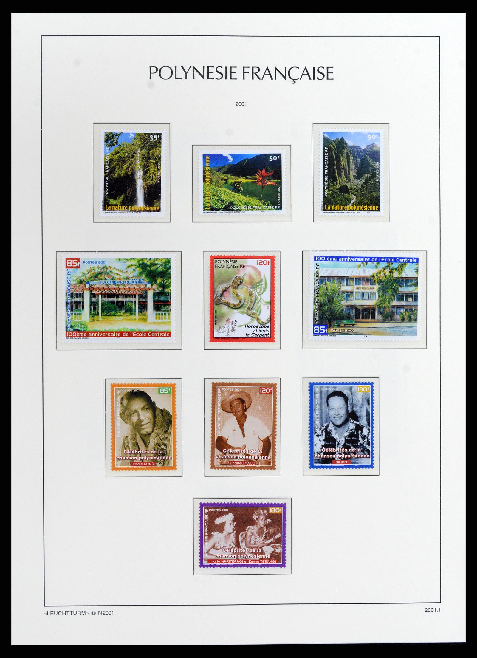37889 004 - Stamp Collection 37889 French Polynesia 2000-2018!