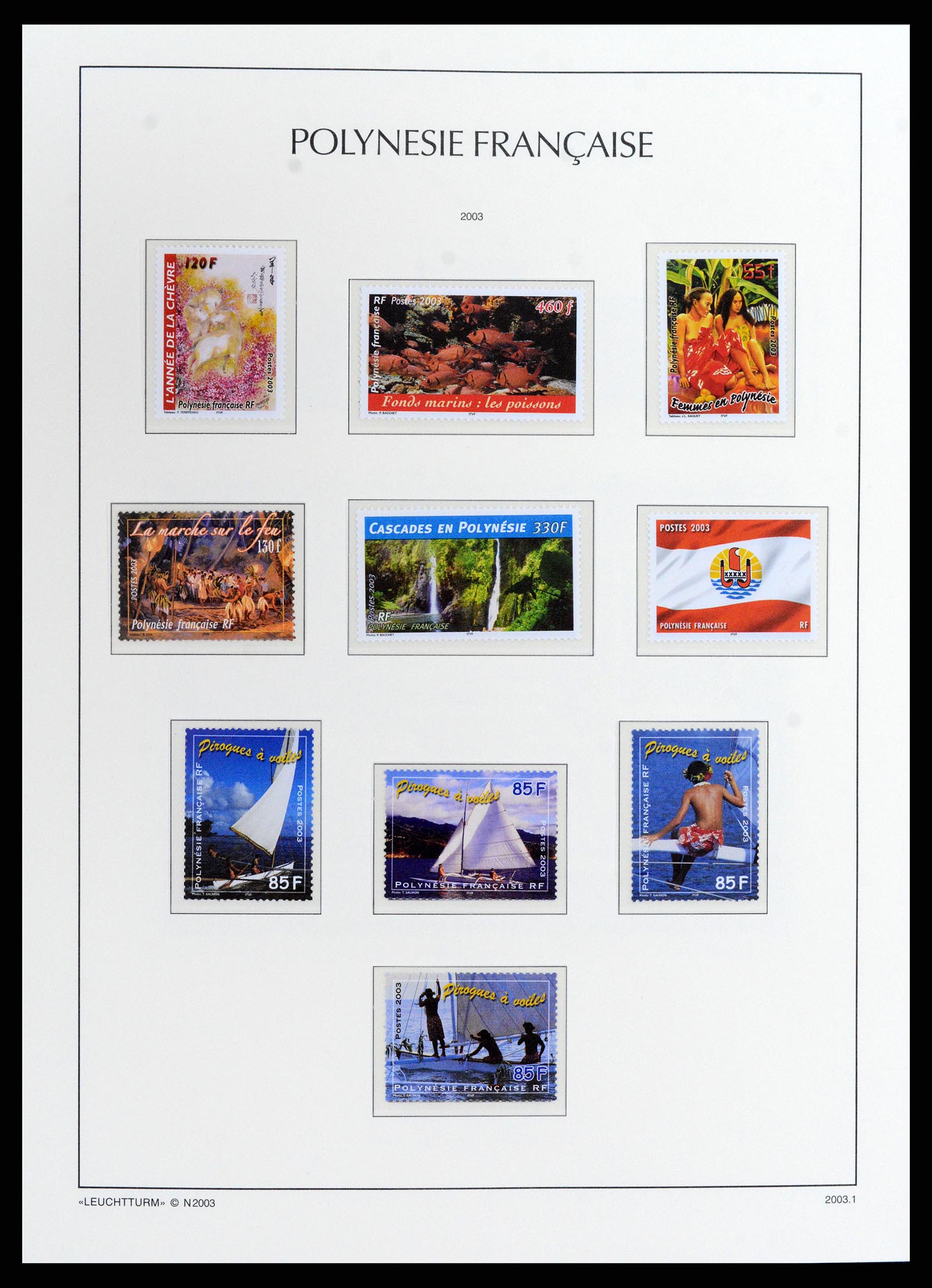 37889 011 - Stamp Collection 37889 French Polynesia 2000-2018!
