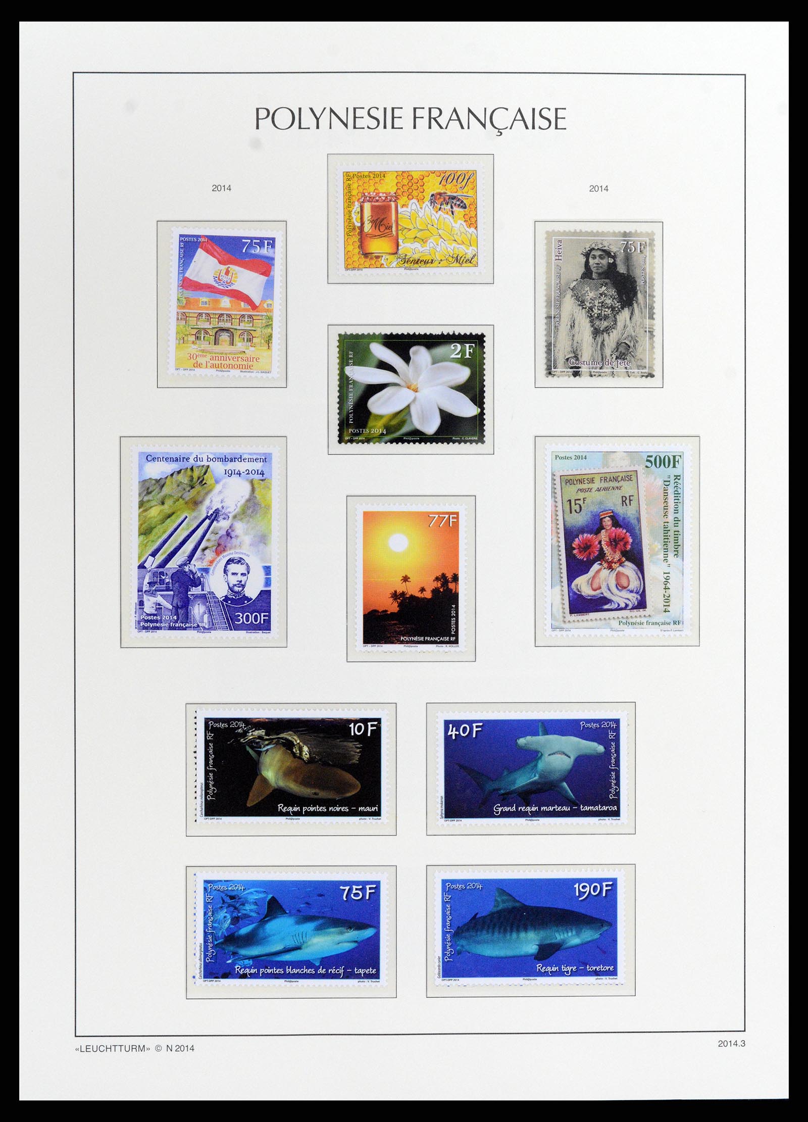 37889 055 - Stamp Collection 37889 French Polynesia 2000-2018!