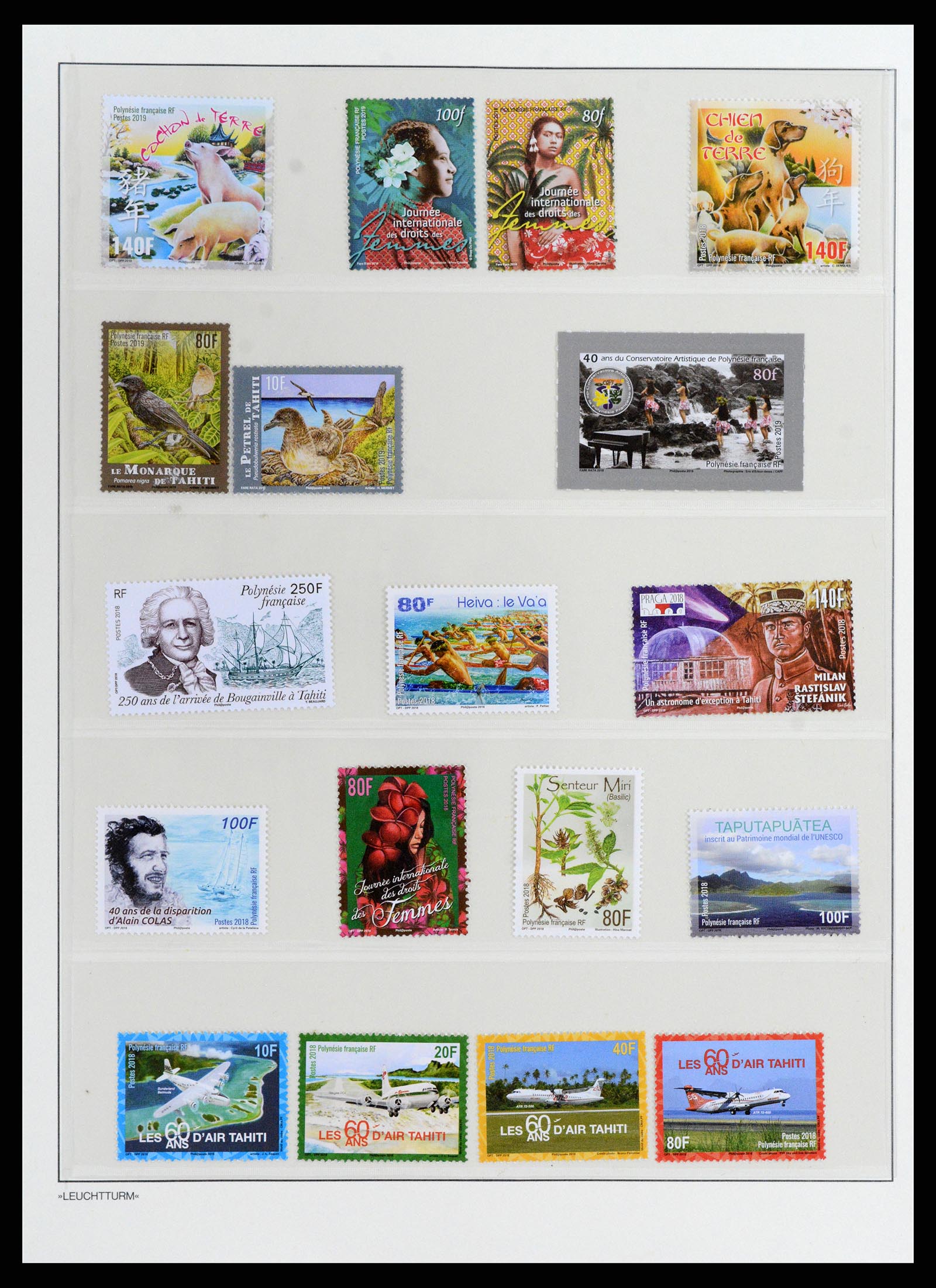 37889 069 - Stamp Collection 37889 French Polynesia 2000-2018!