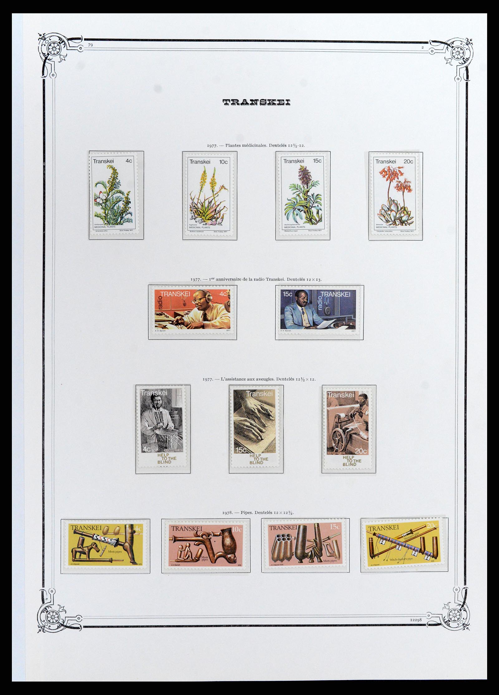 37891 054 - Stamp Collection 37891 South Africa and territories 1910-1980.