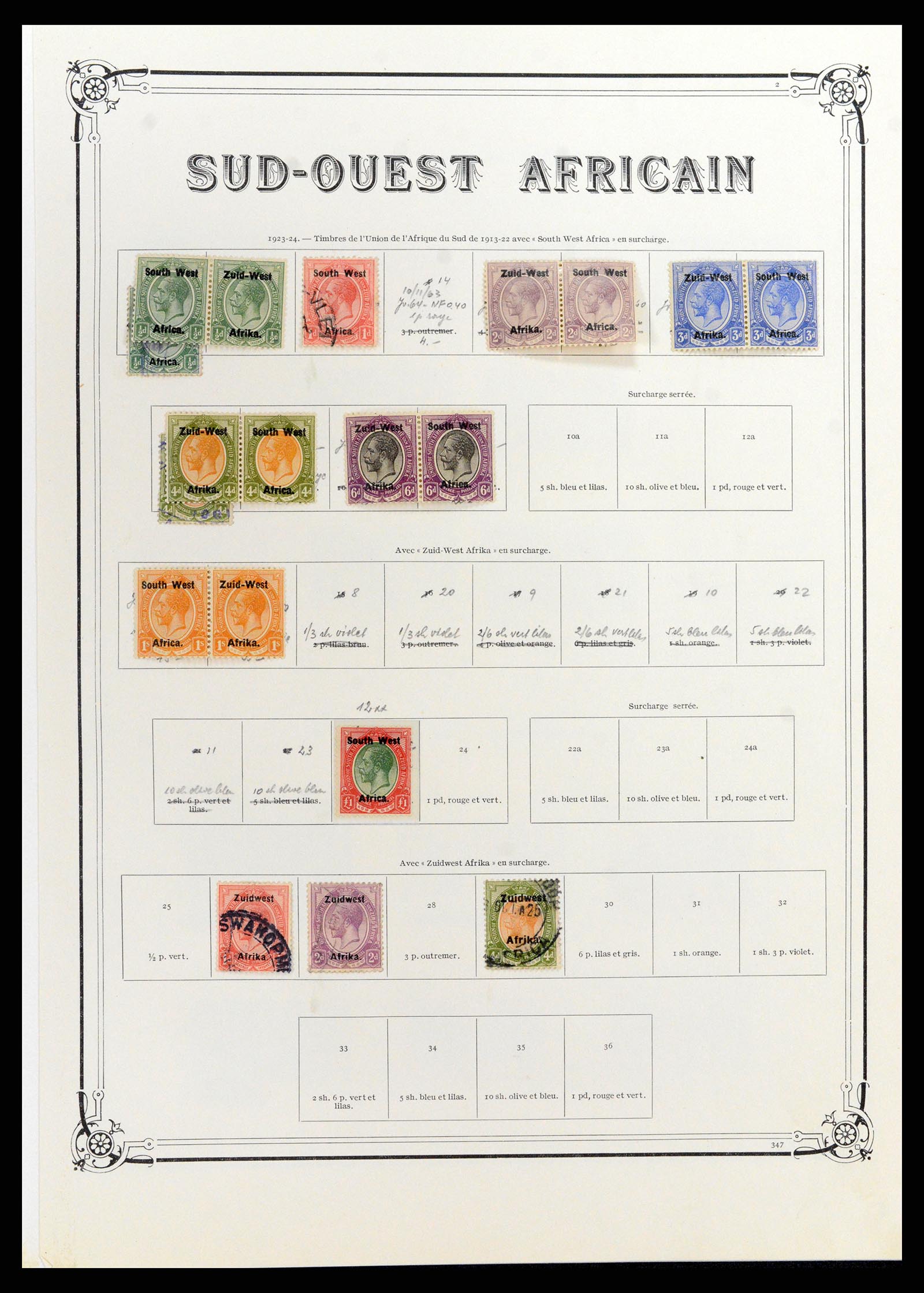 37891 064 - Stamp Collection 37891 South Africa and territories 1910-1980.