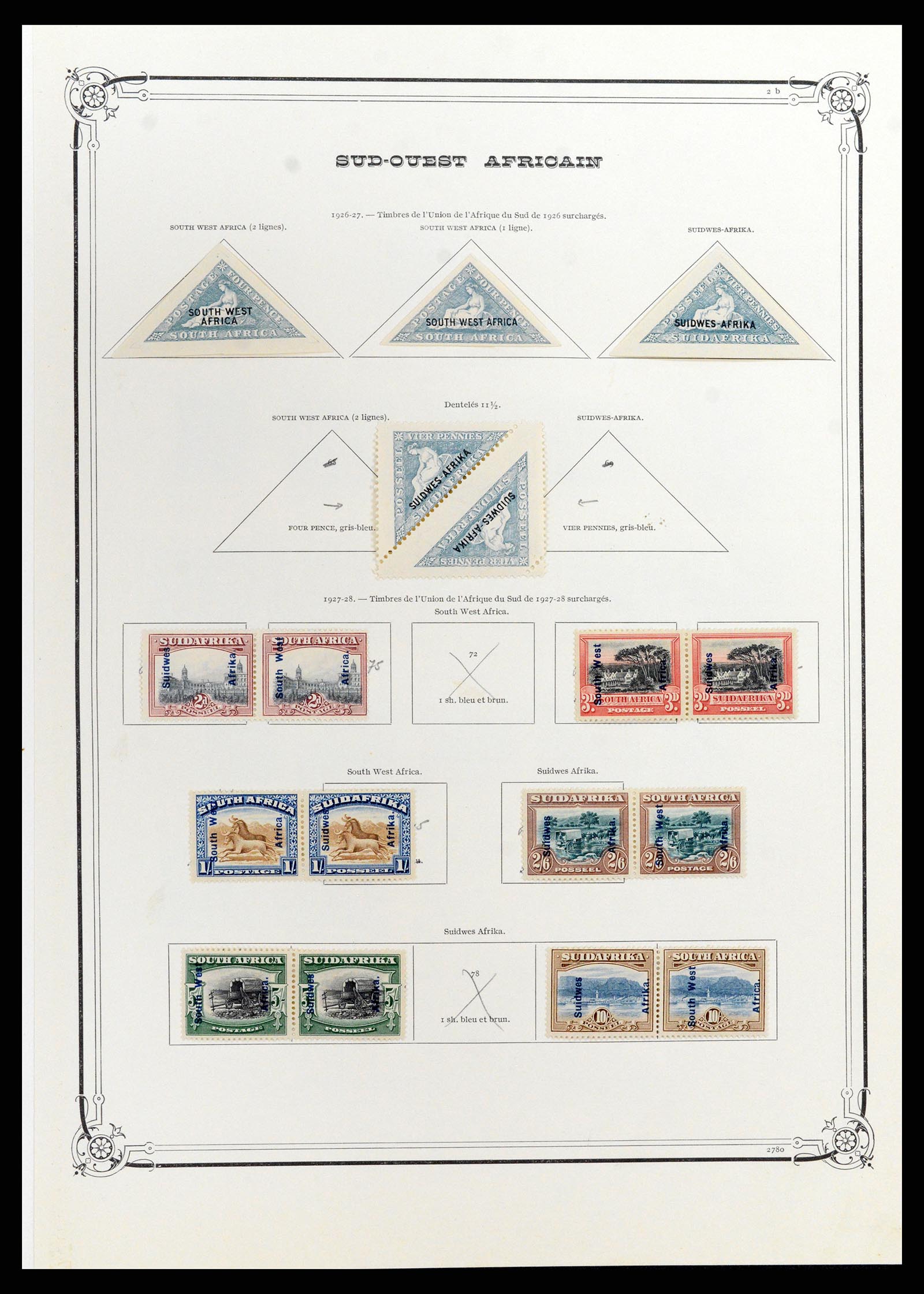 37891 066 - Stamp Collection 37891 South Africa and territories 1910-1980.