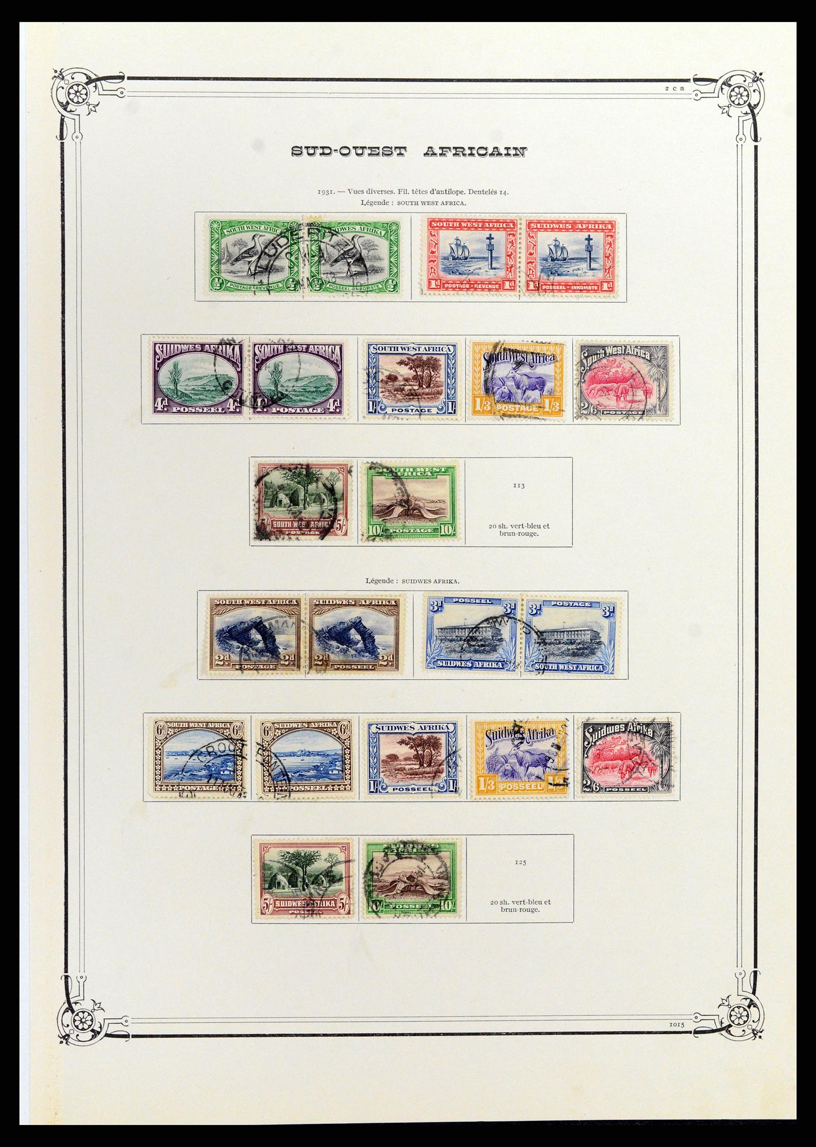 37891 068 - Stamp Collection 37891 South Africa and territories 1910-1980.