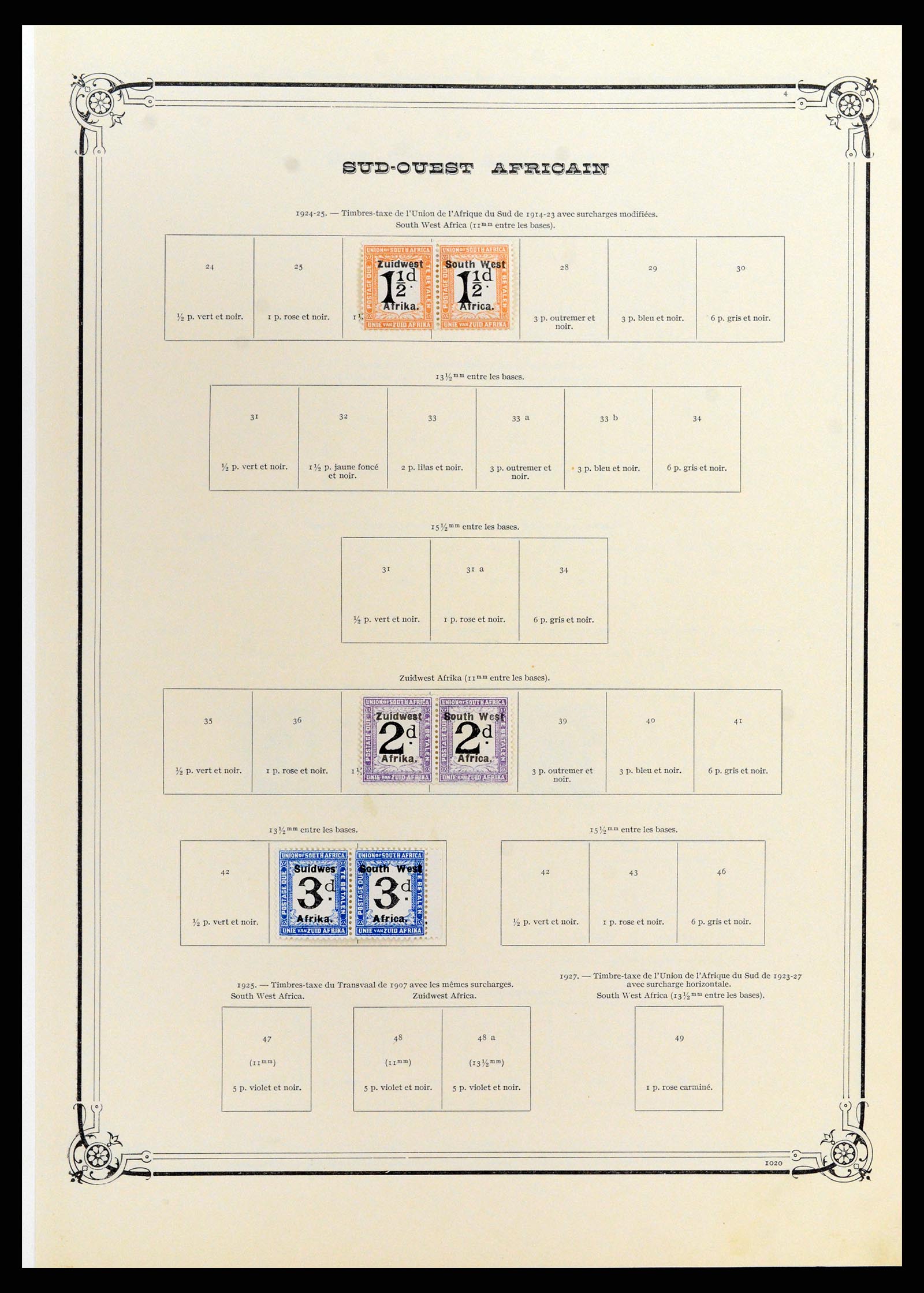 37891 087 - Stamp Collection 37891 South Africa and territories 1910-1980.