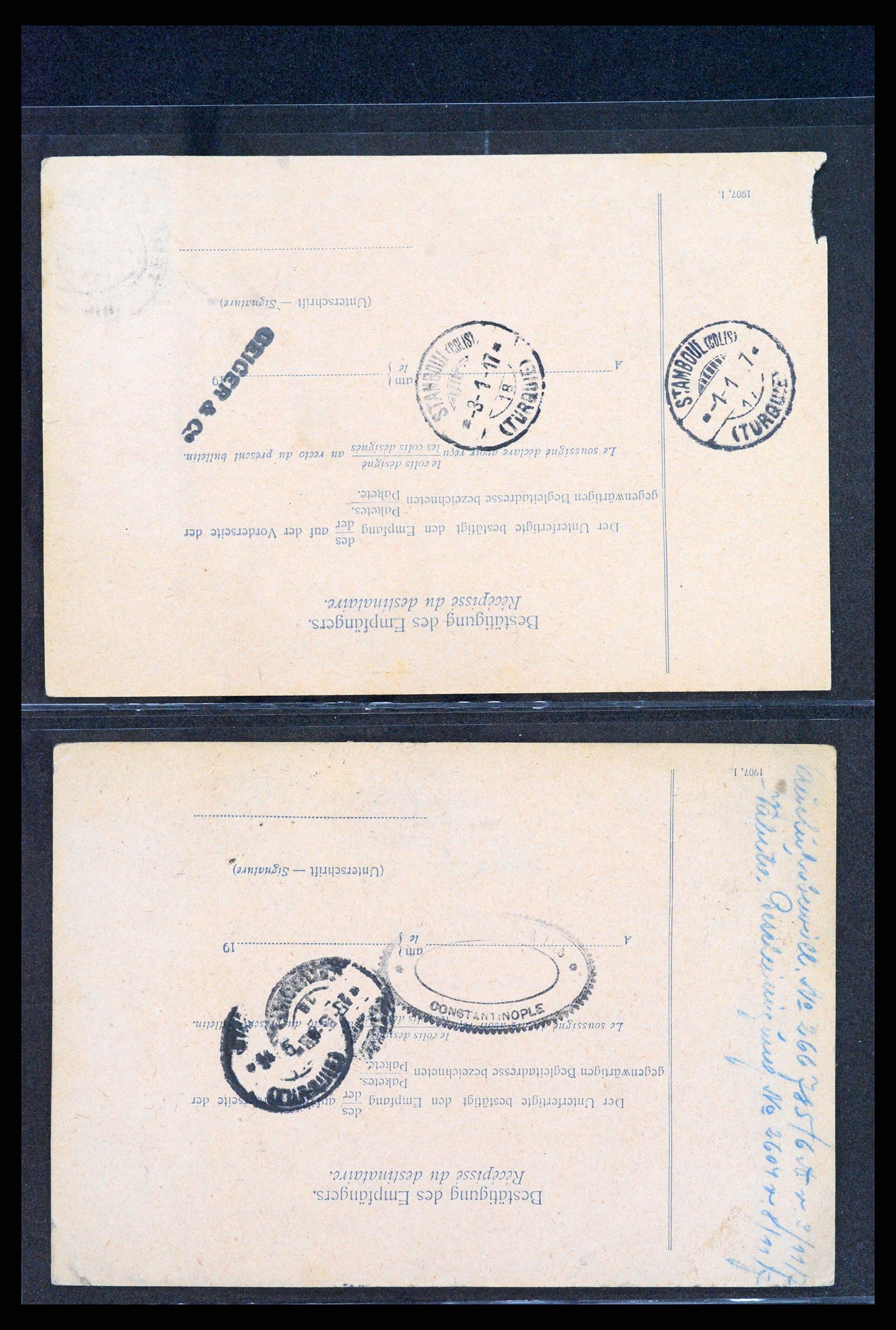 37894 046 - Postzegelverzameling 37894 Oostenrijk brieven 1896-1922.
