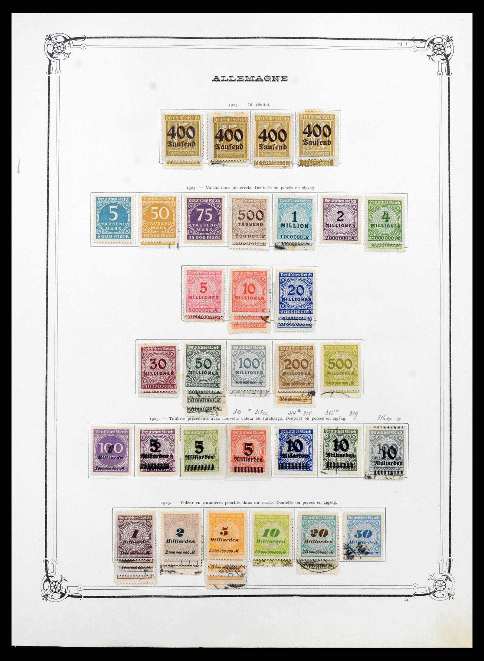 37895 008 - Postzegelverzameling 37895 Duitse Rijk 1872-1945.