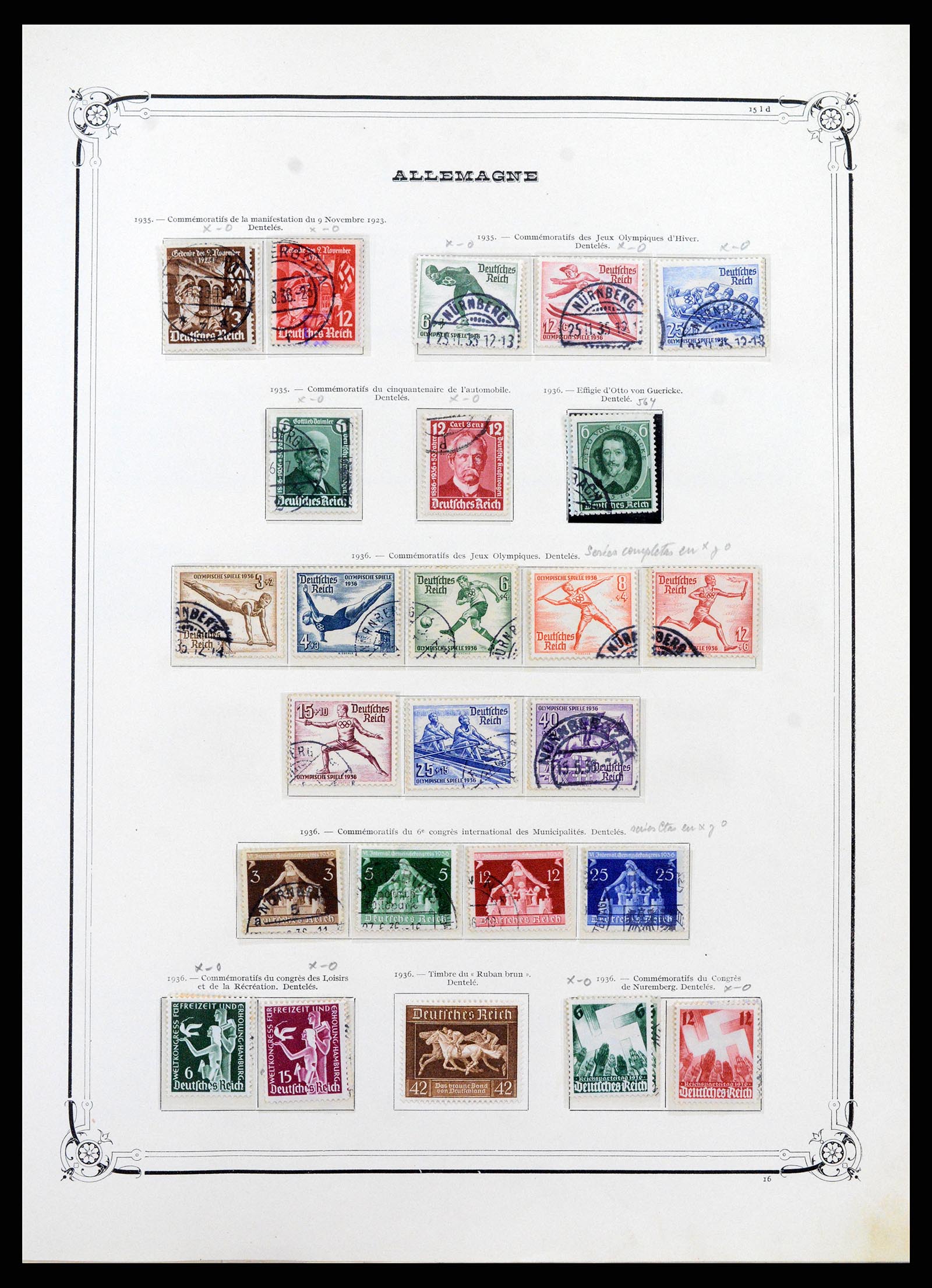 37895 025 - Postzegelverzameling 37895 Duitse Rijk 1872-1945.