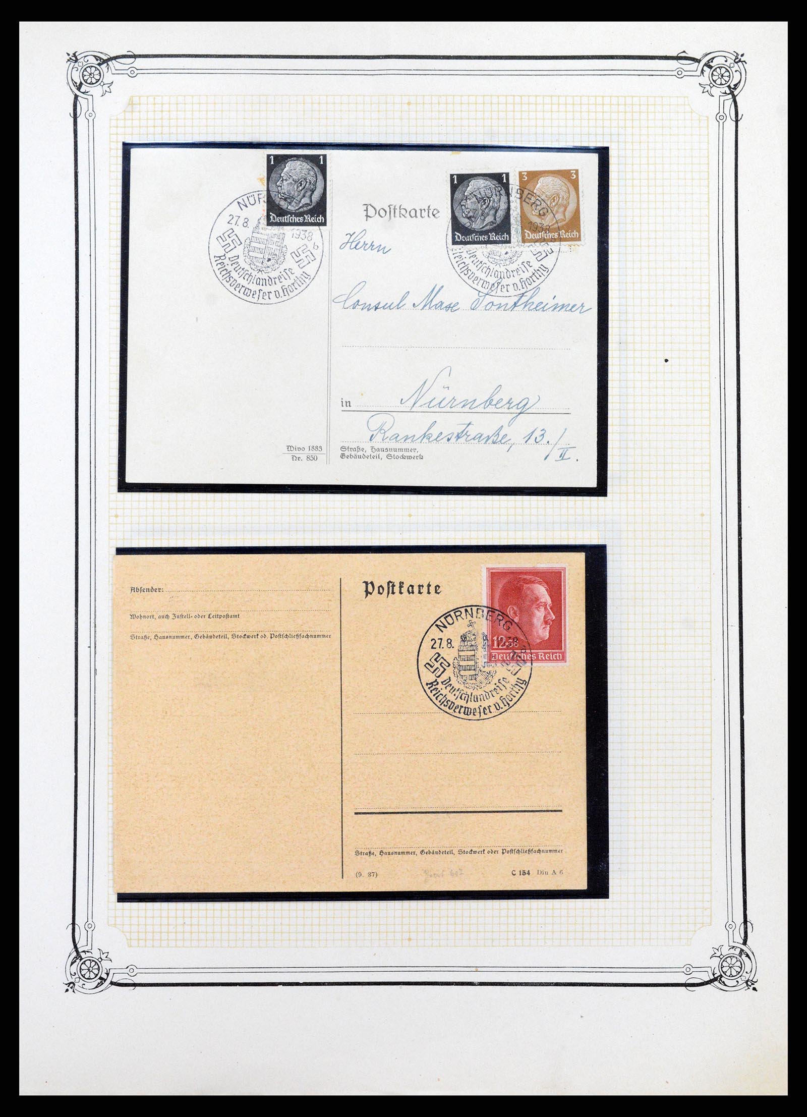 37895 027 - Postzegelverzameling 37895 Duitse Rijk 1872-1945.