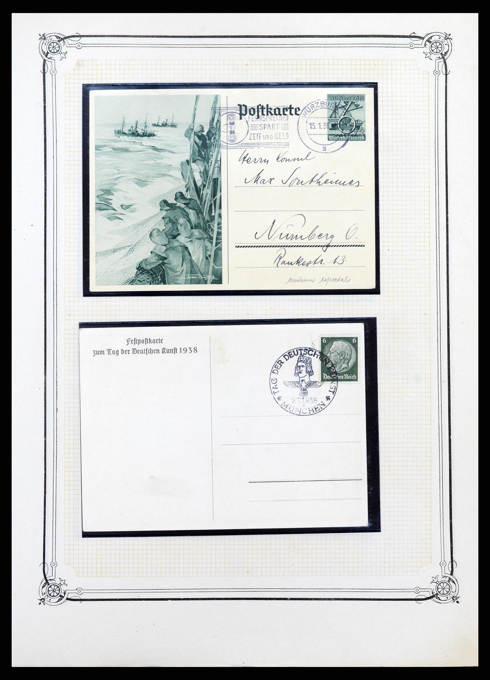 37895 028 - Postzegelverzameling 37895 Duitse Rijk 1872-1945.