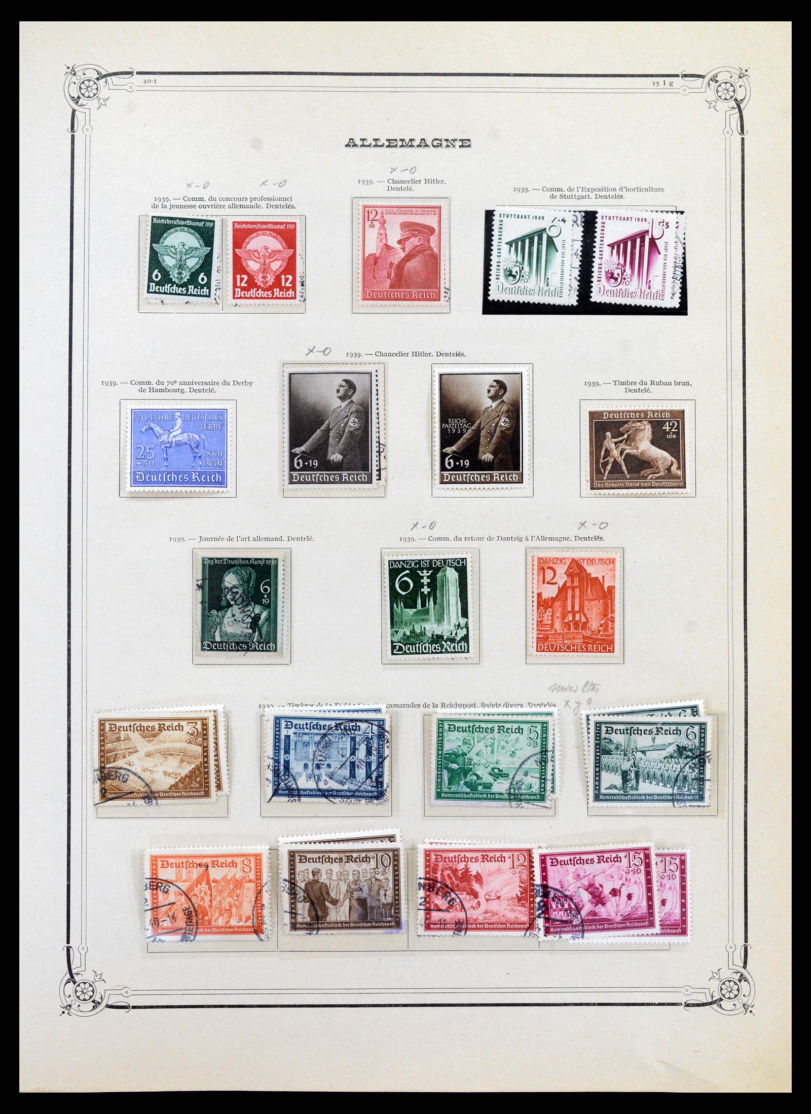 37895 031 - Postzegelverzameling 37895 Duitse Rijk 1872-1945.